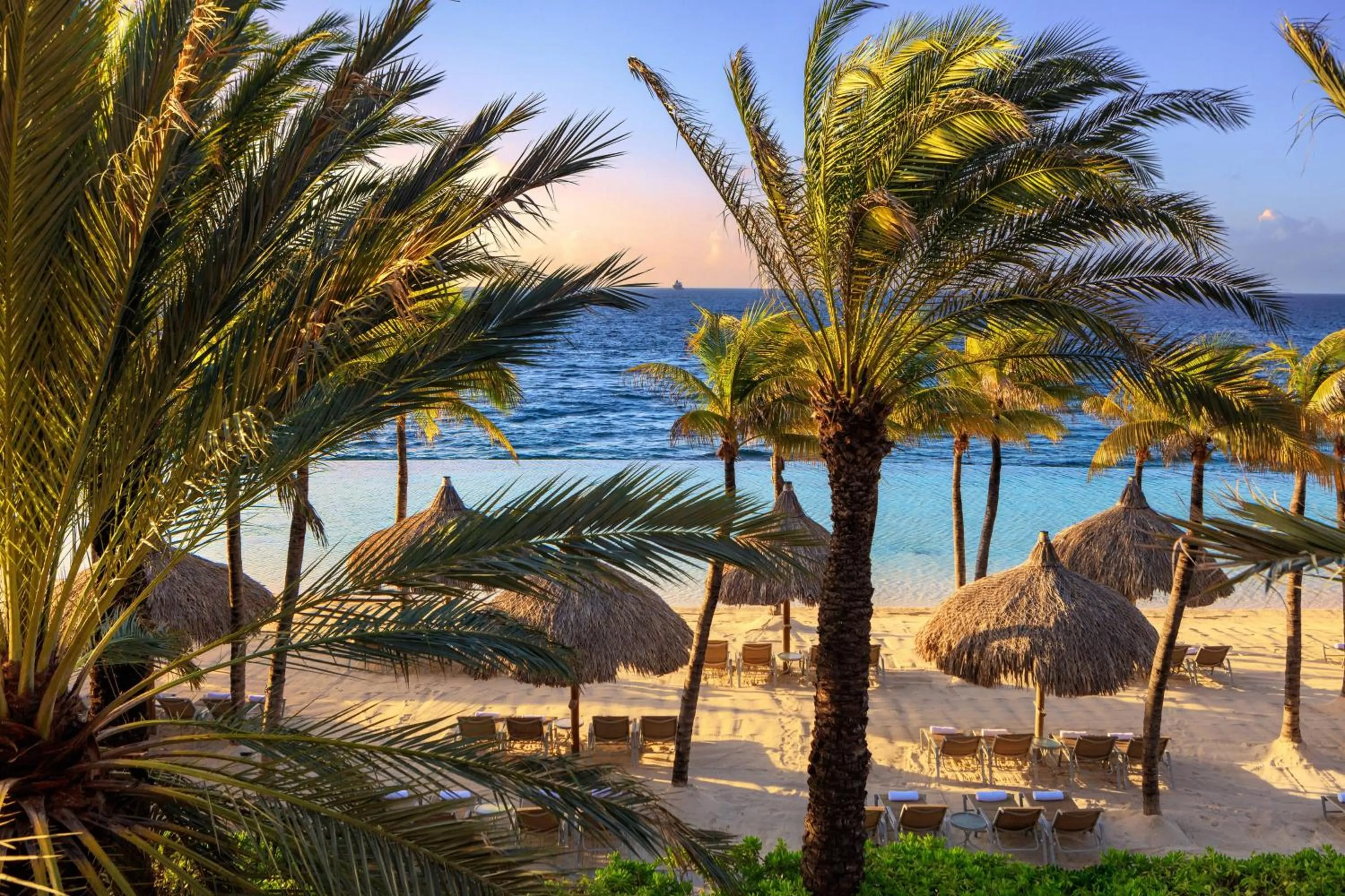 Beach in Renaissance Wind Creek Curacao Resort