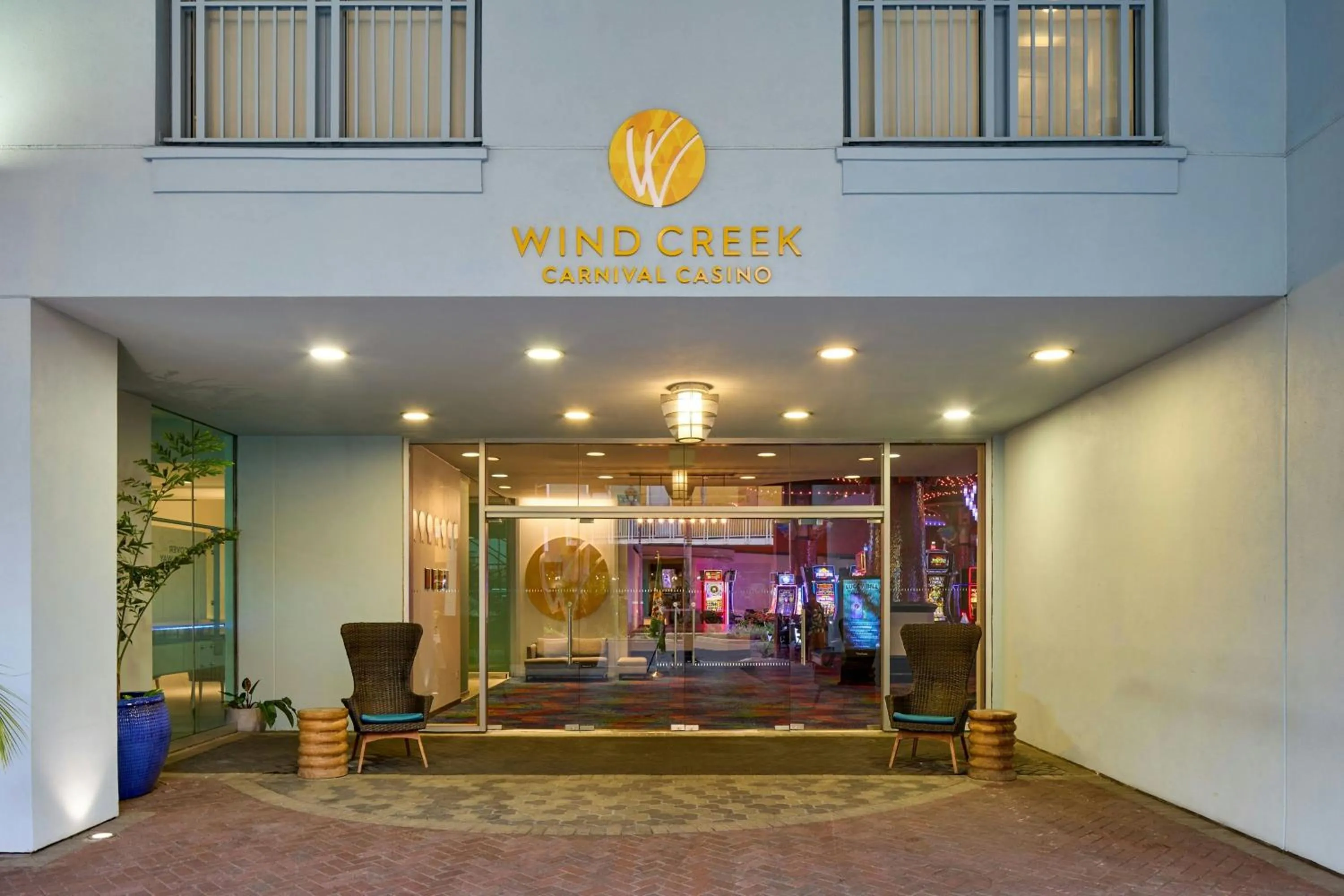 Property building in Renaissance Wind Creek Curacao Resort