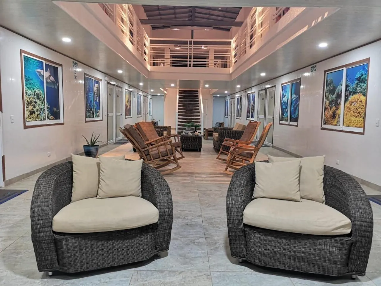 Living room in Hotel Mare Mare Inn