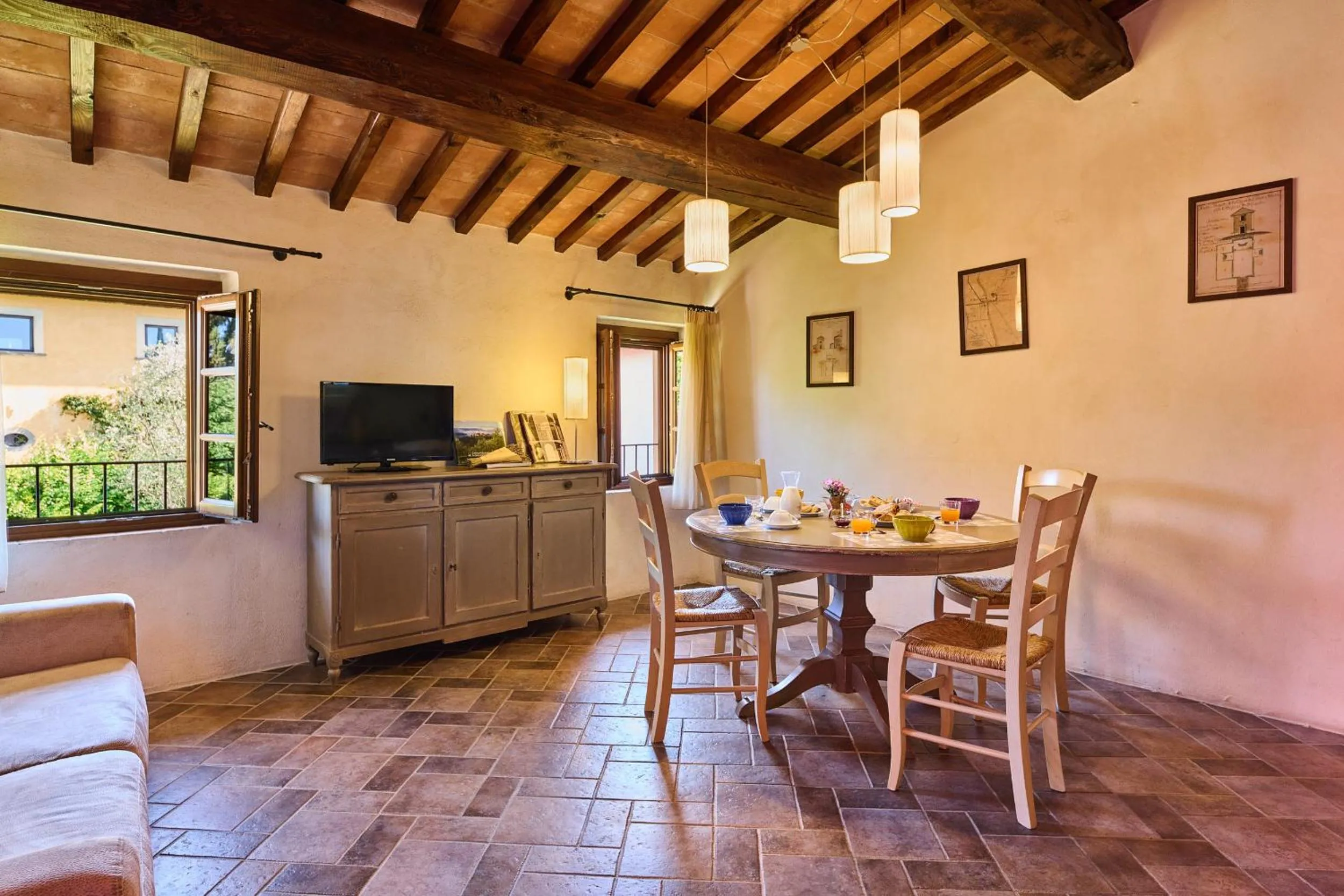 Living room in Borgo San Giusto
