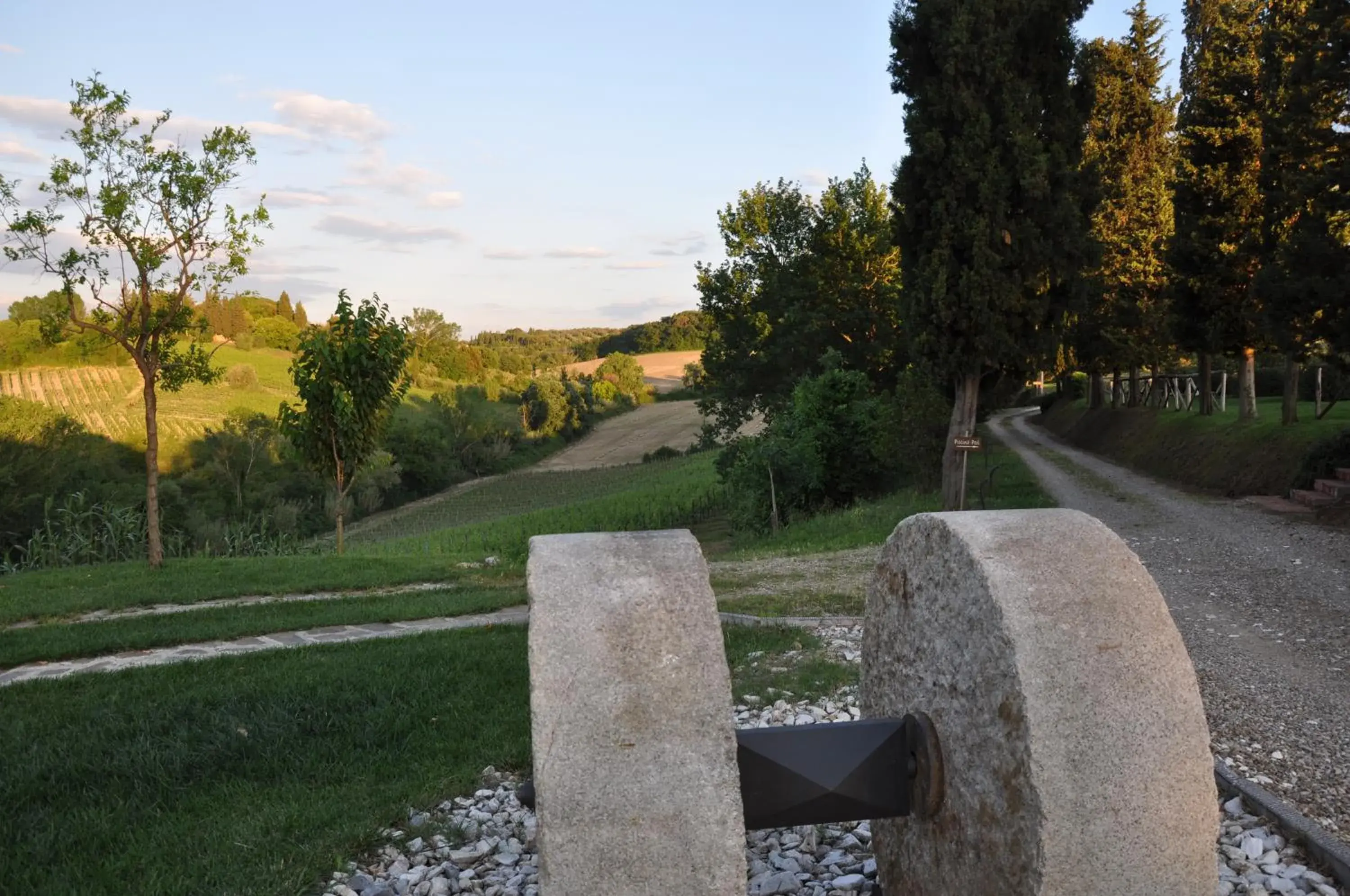 Garden in Borgo San Giusto Garden in Borgo San Giusto