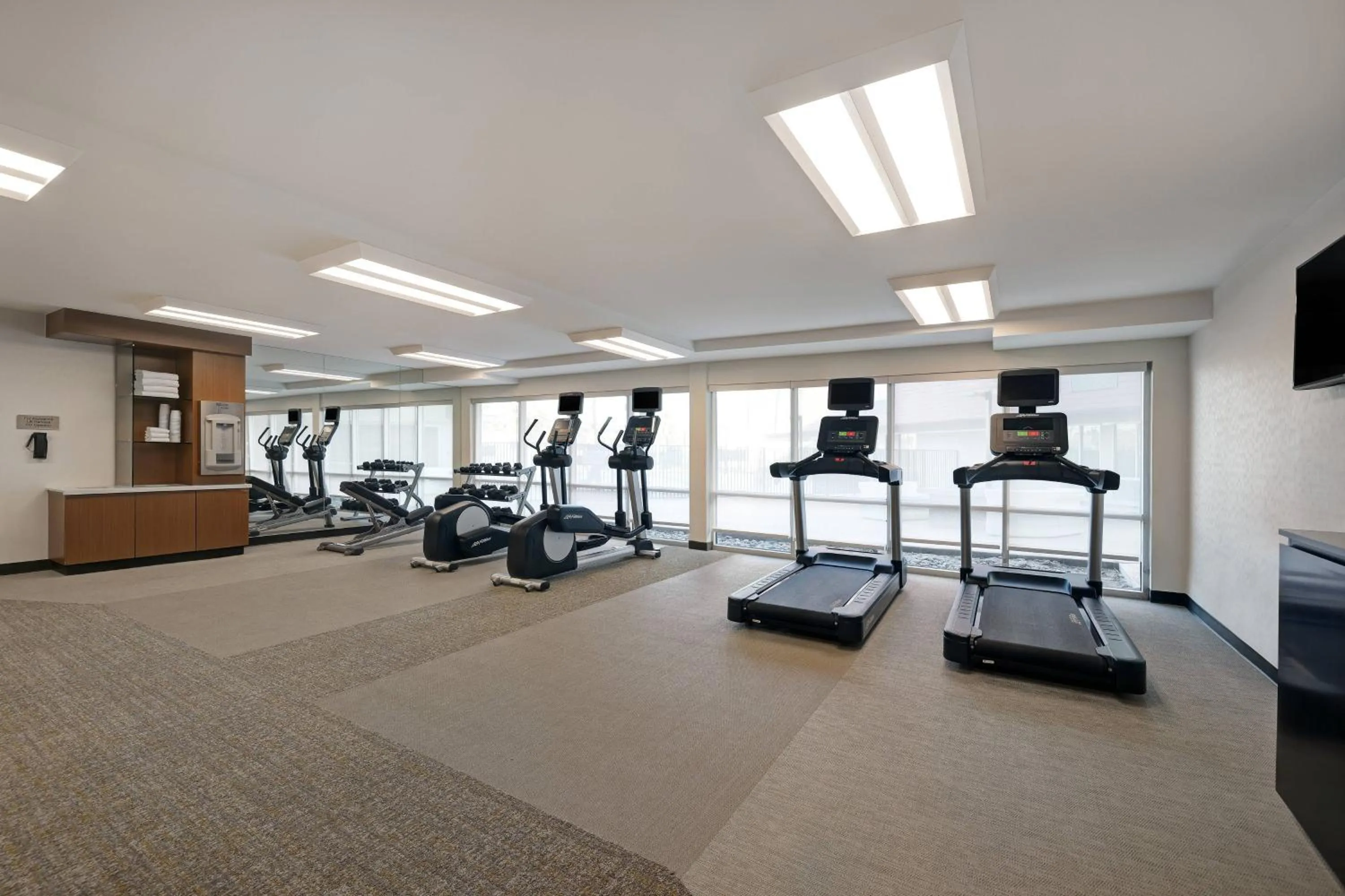Fitness centre/facilities in SpringHill Suites by Marriott Palm Desert