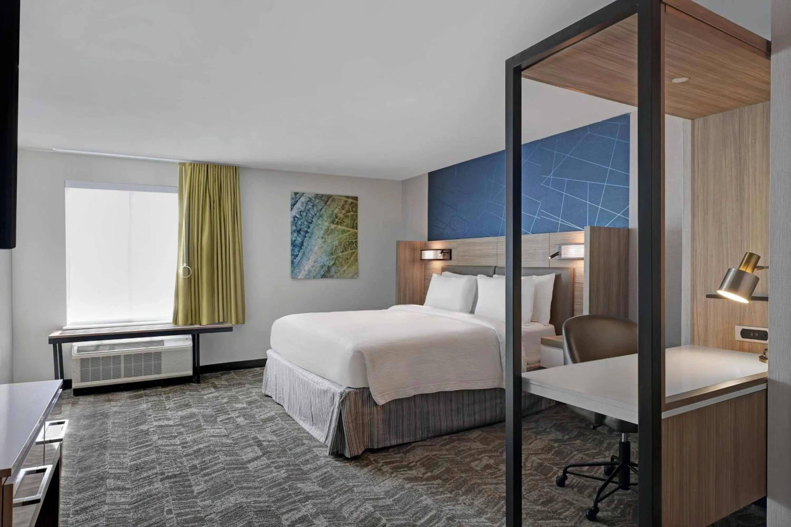 Bedroom, Bed in SpringHill Suites by Marriott Palm Desert