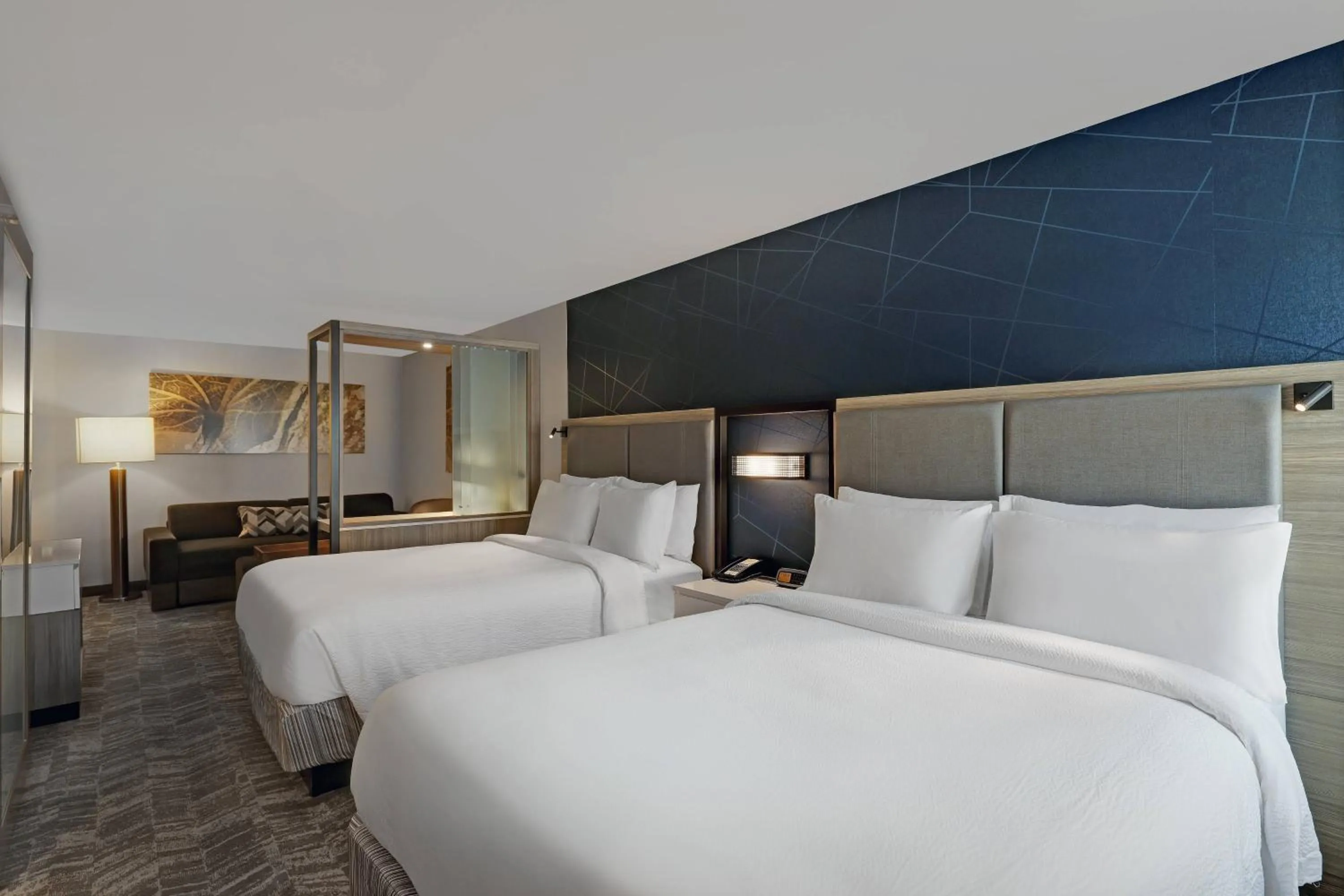 Bedroom, Bed in SpringHill Suites by Marriott Palm Desert