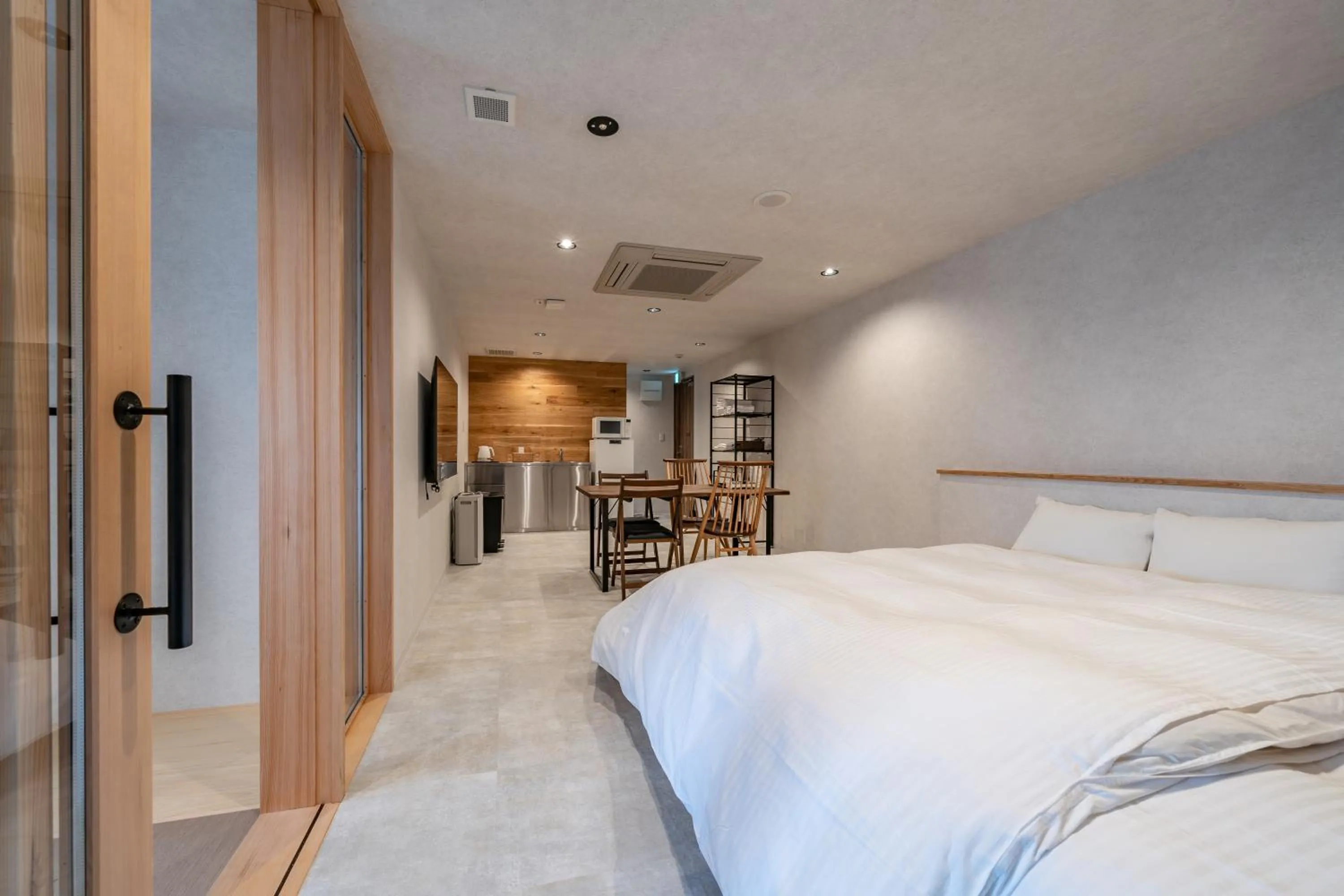 Photo of the whole room, Bed in Relax Hotel Takayama Station