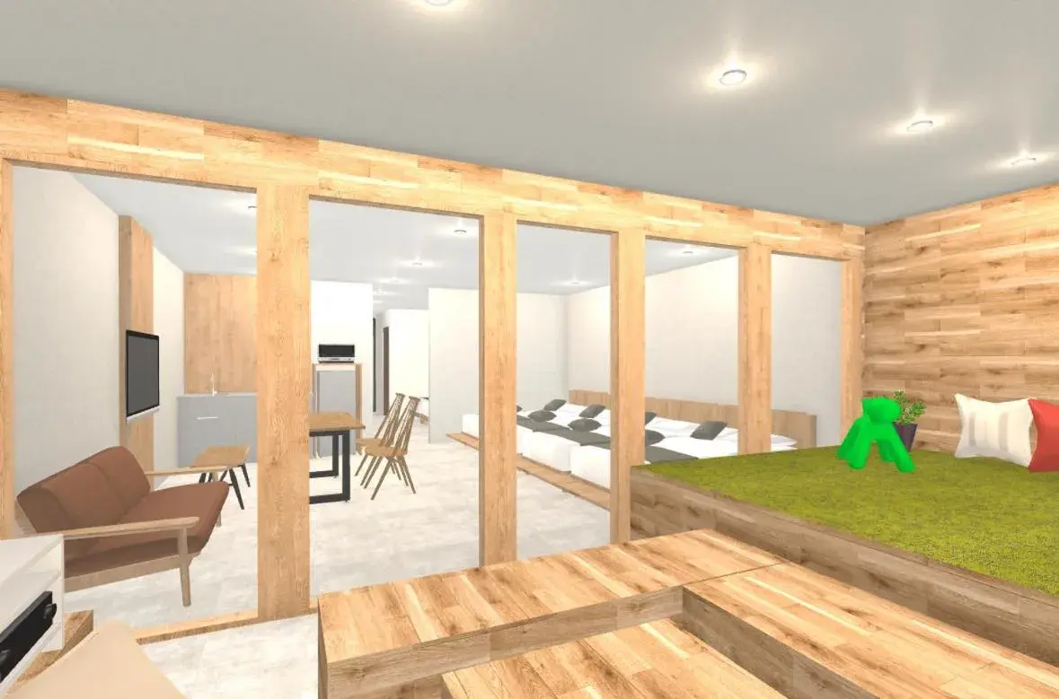 Grand Commons 7beds Room in Relax Hotel Takayama Station Grand Commons 7beds Room in Relax Hotel Takayama Station