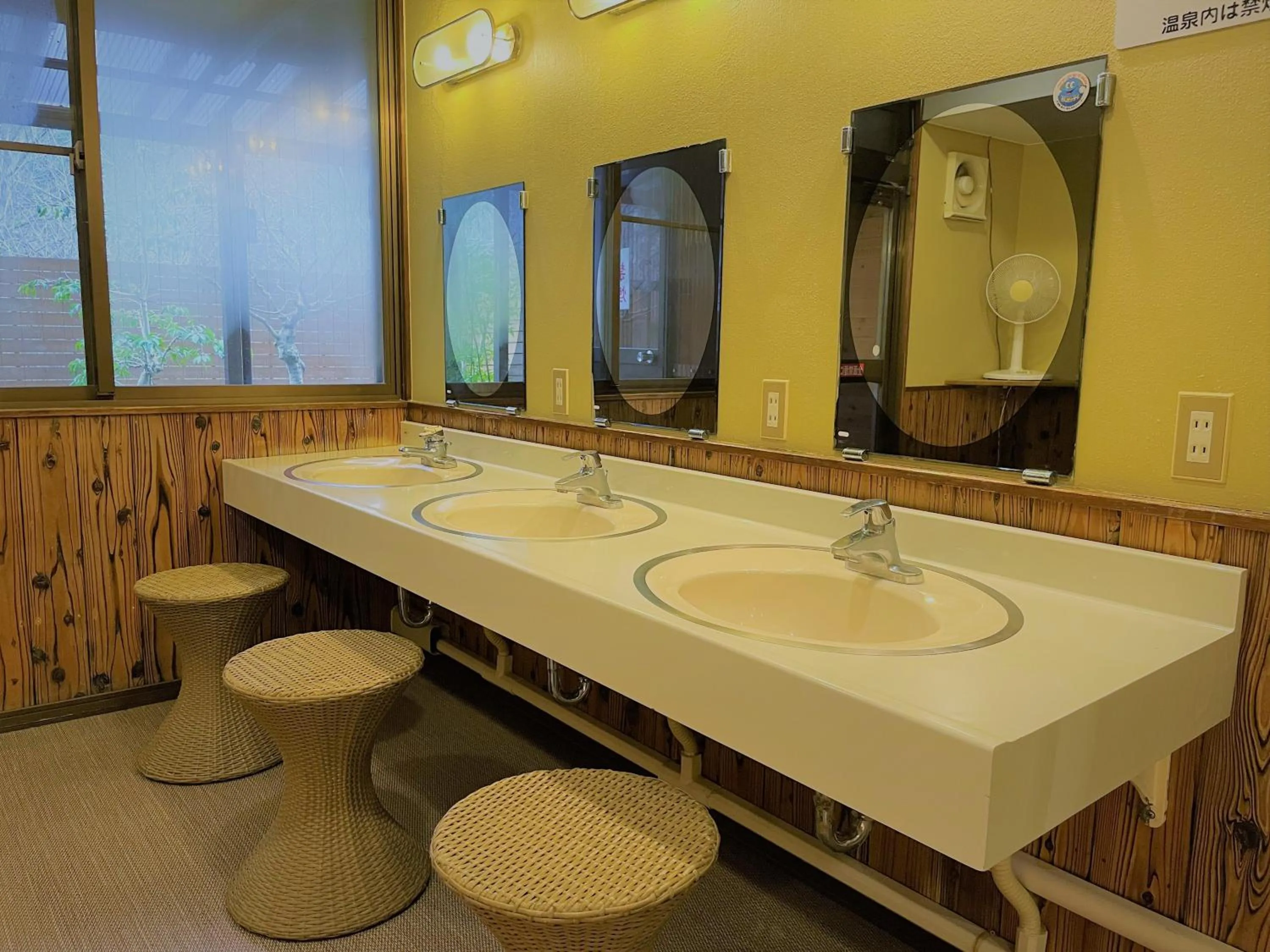 Public Bath in Dochu Land Shin Onsen