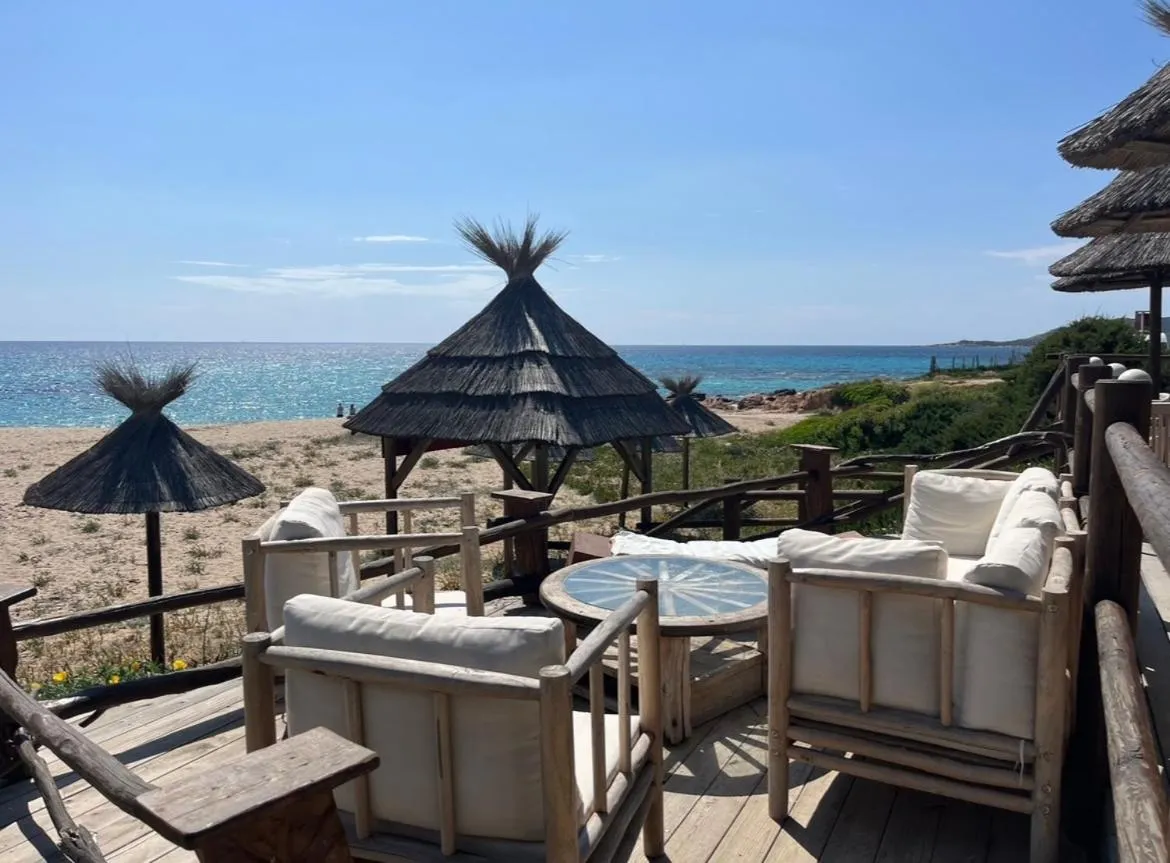 Patio in Hôtel Lilium Maris