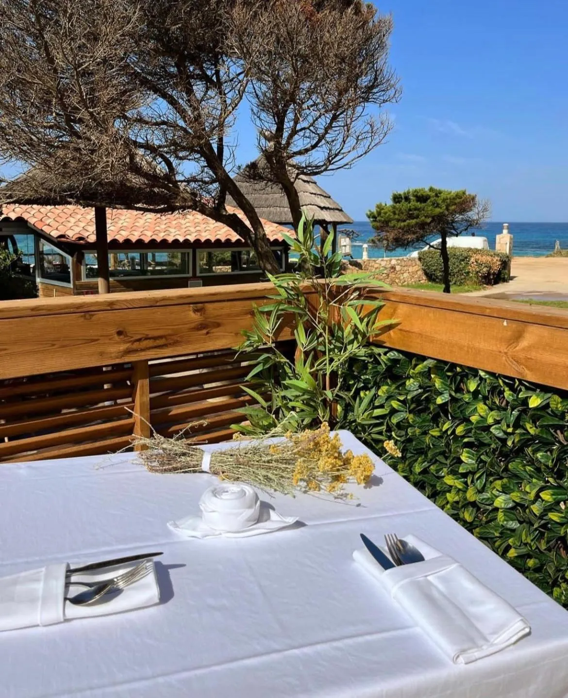 Sea view in Hôtel Lilium Maris