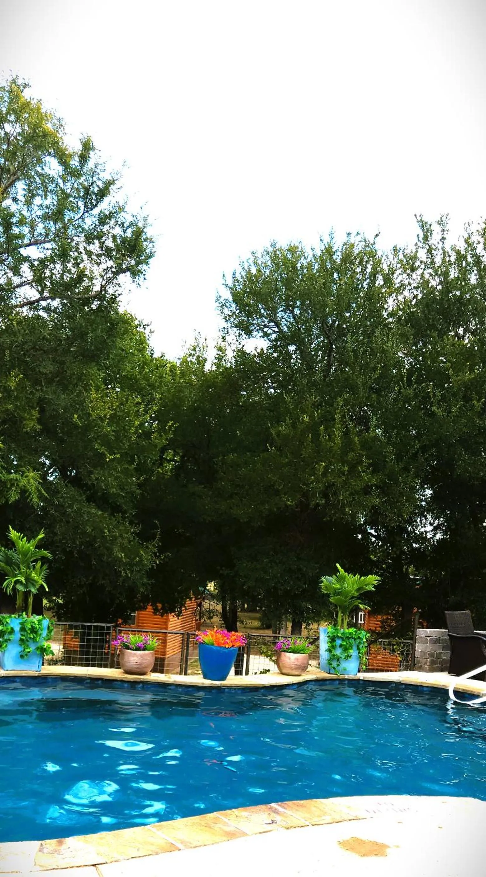 Swimming pool in Al's Hideaway Cabin and RV Space, LLC