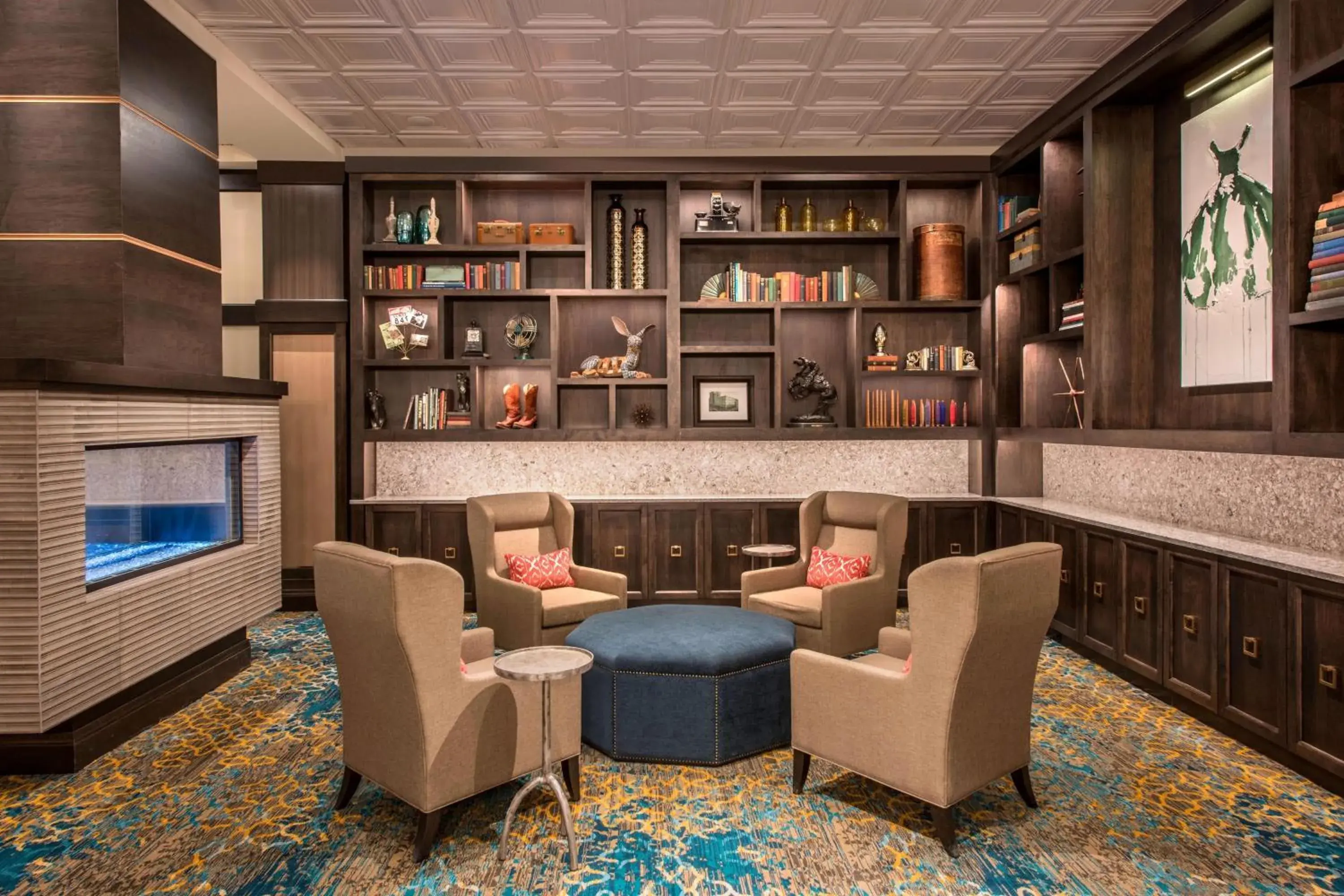 Lobby or reception in Courtyard by Marriott Denver Downtown Lobby or reception in Courtyard by Marriott Denver Downtown