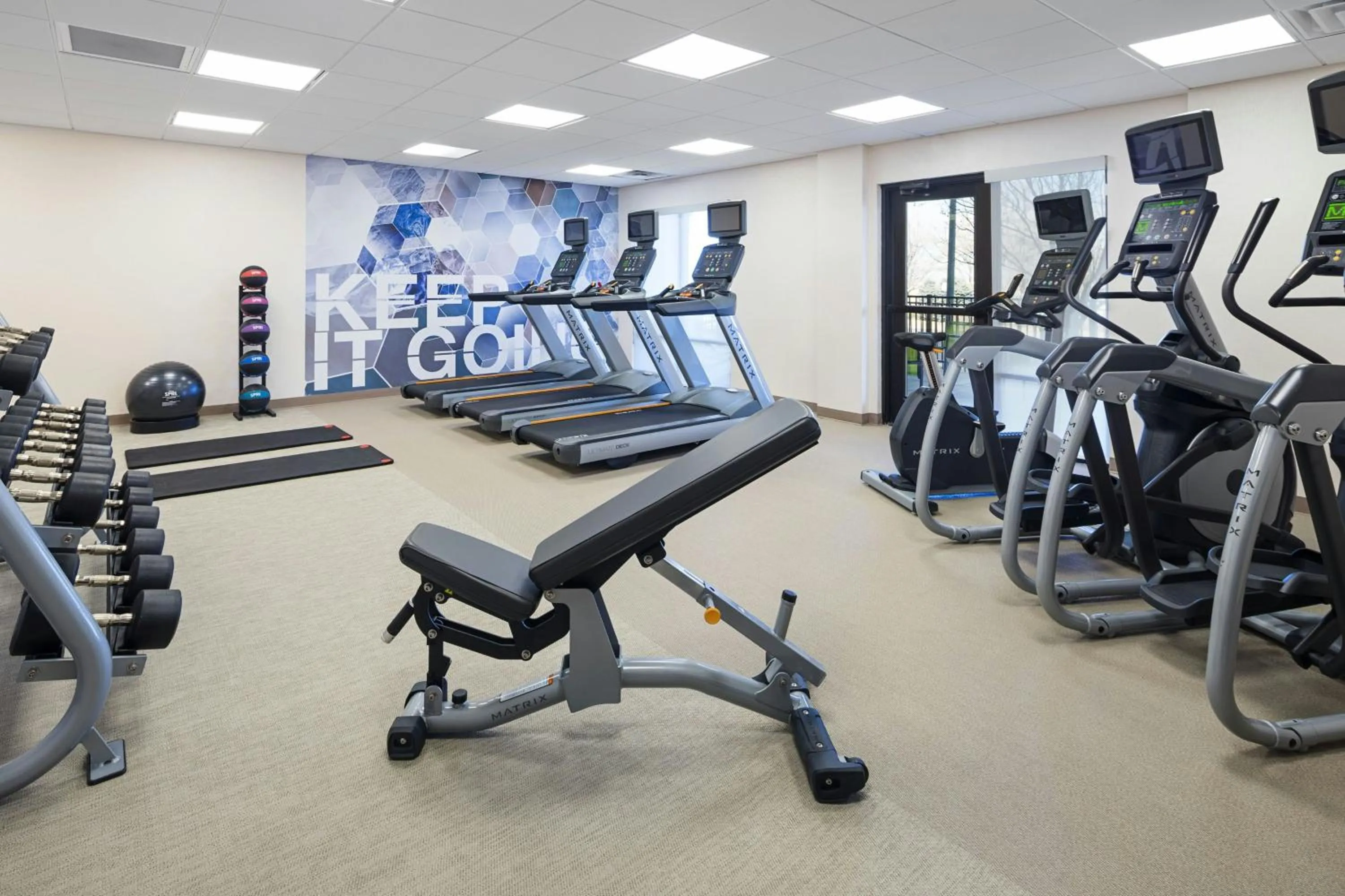 Fitness centre/facilities in SpringHill Suites by Marriott Denver Airport