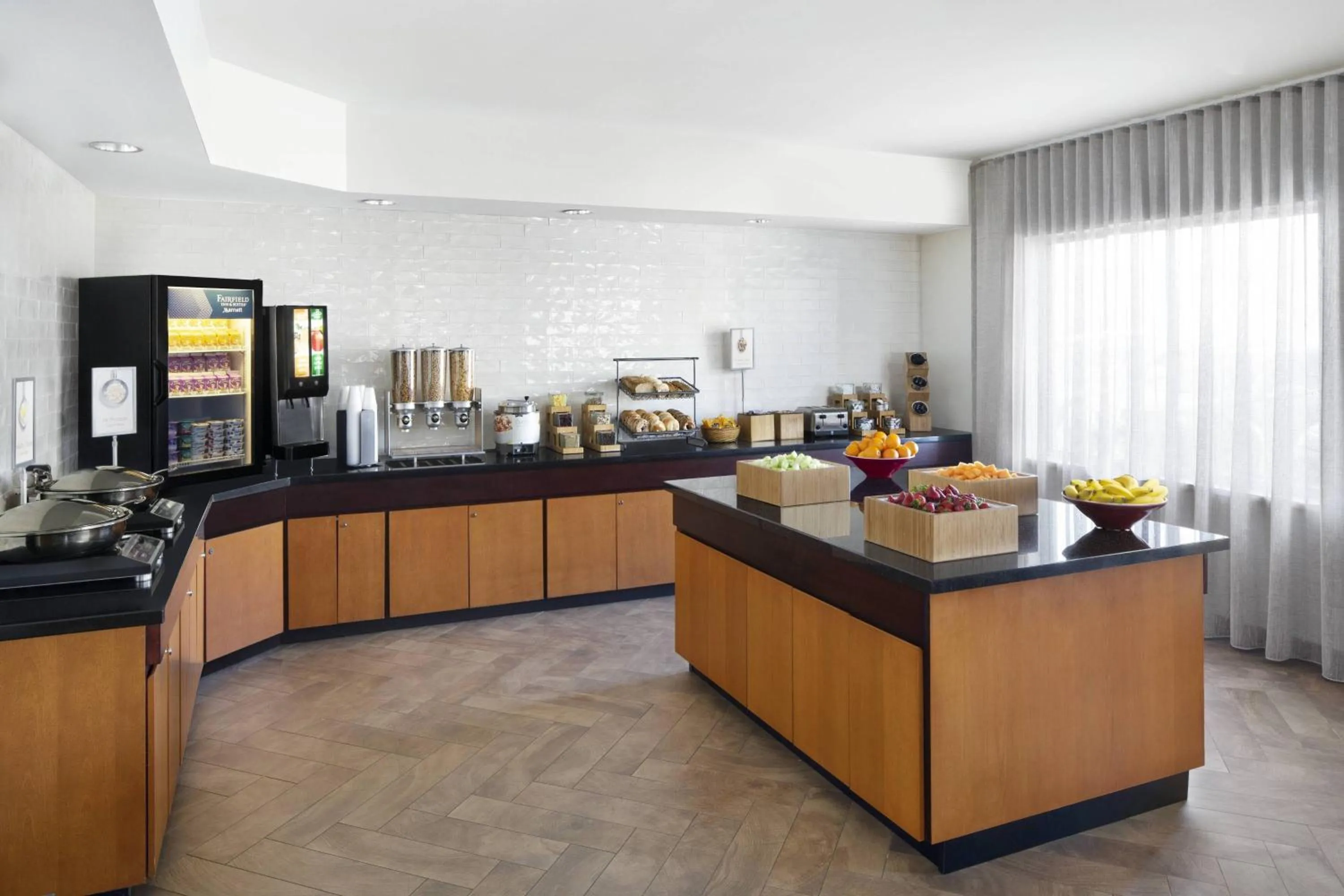 Breakfast in Fairfield Inn & Suites Denver Airport