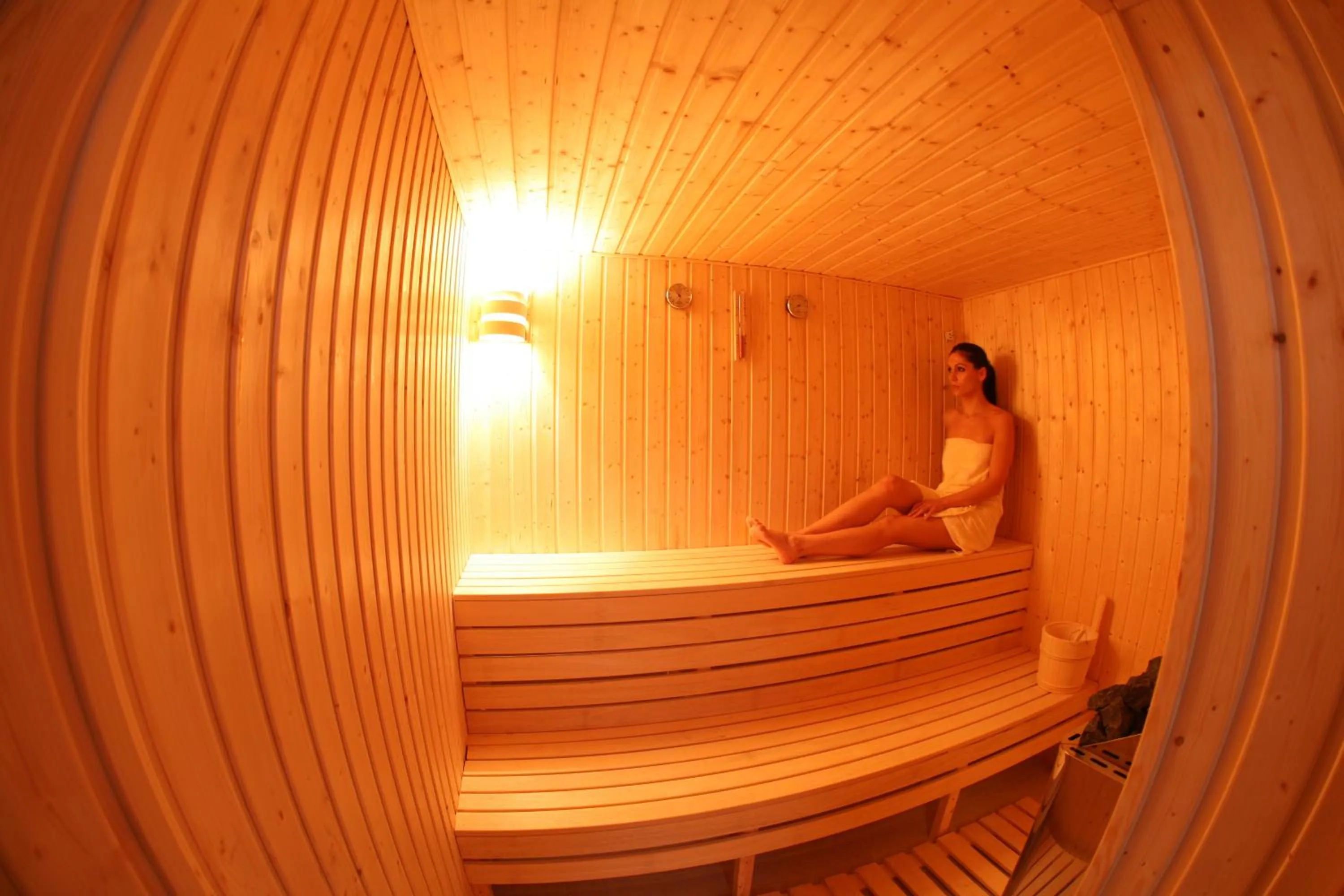 People in Aphrodite Sands