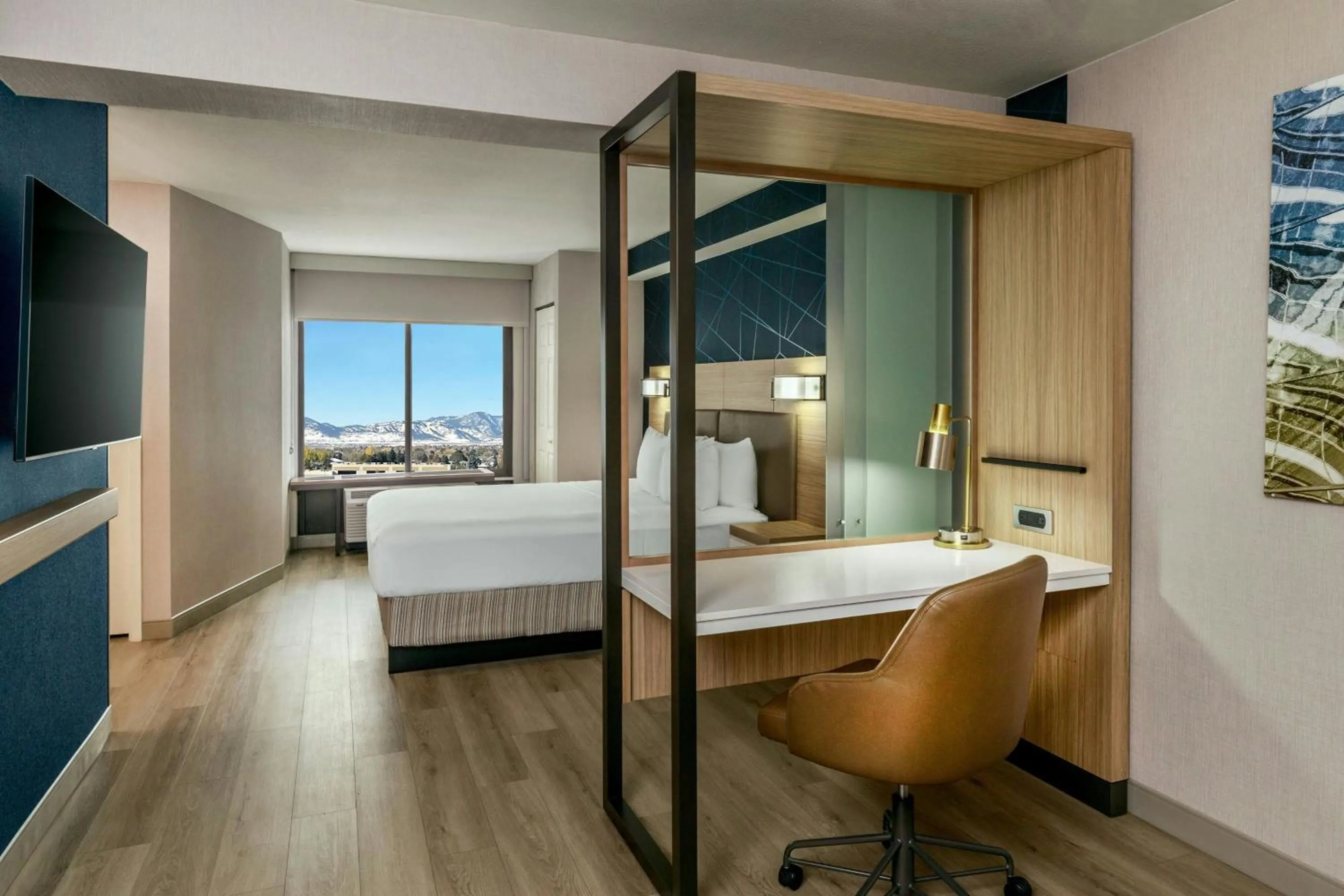 Photo of the whole room, Bed in SpringHill Suites Denver North / Westminster