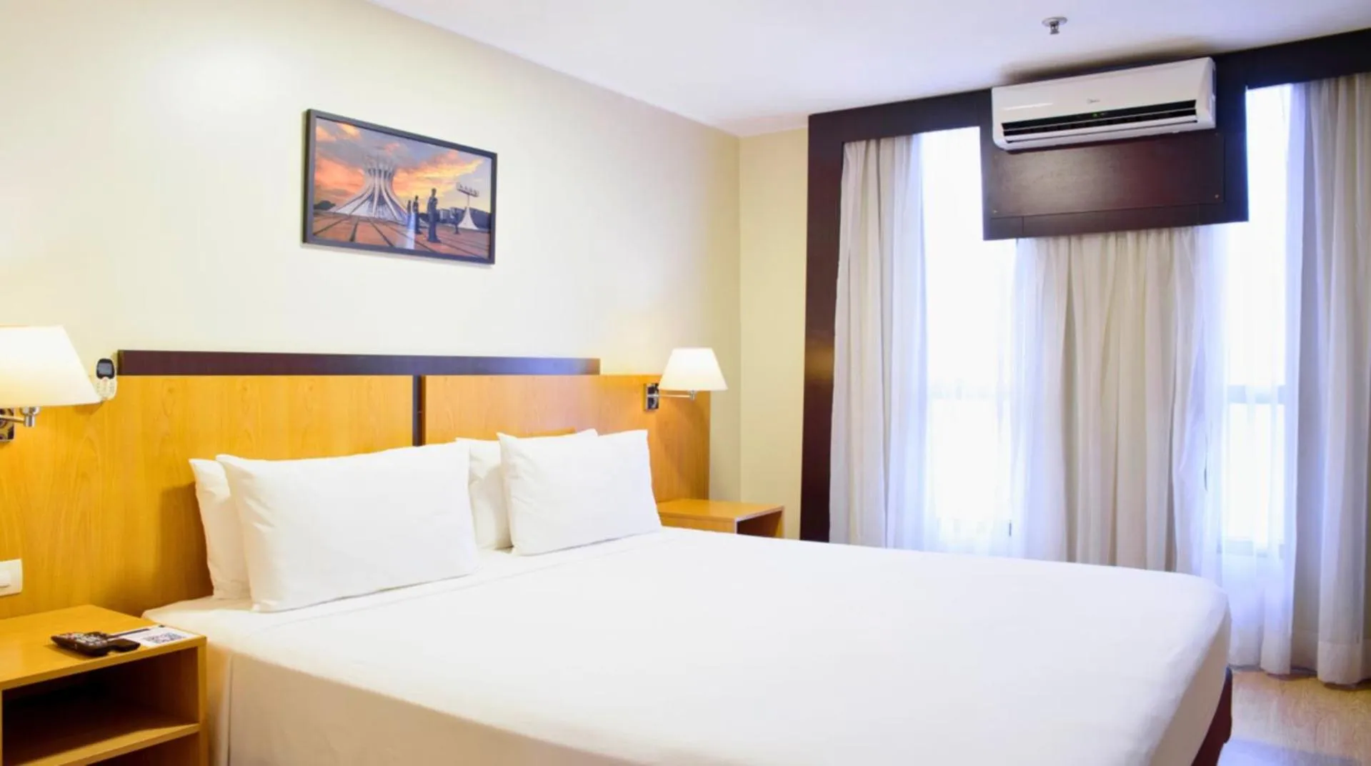 Bed in Comfort Hotel Taguatinga