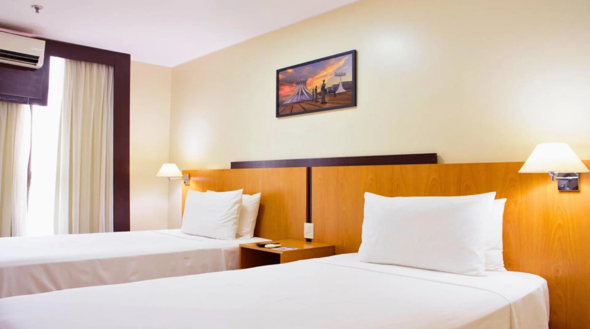 Bed in Comfort Hotel Taguatinga