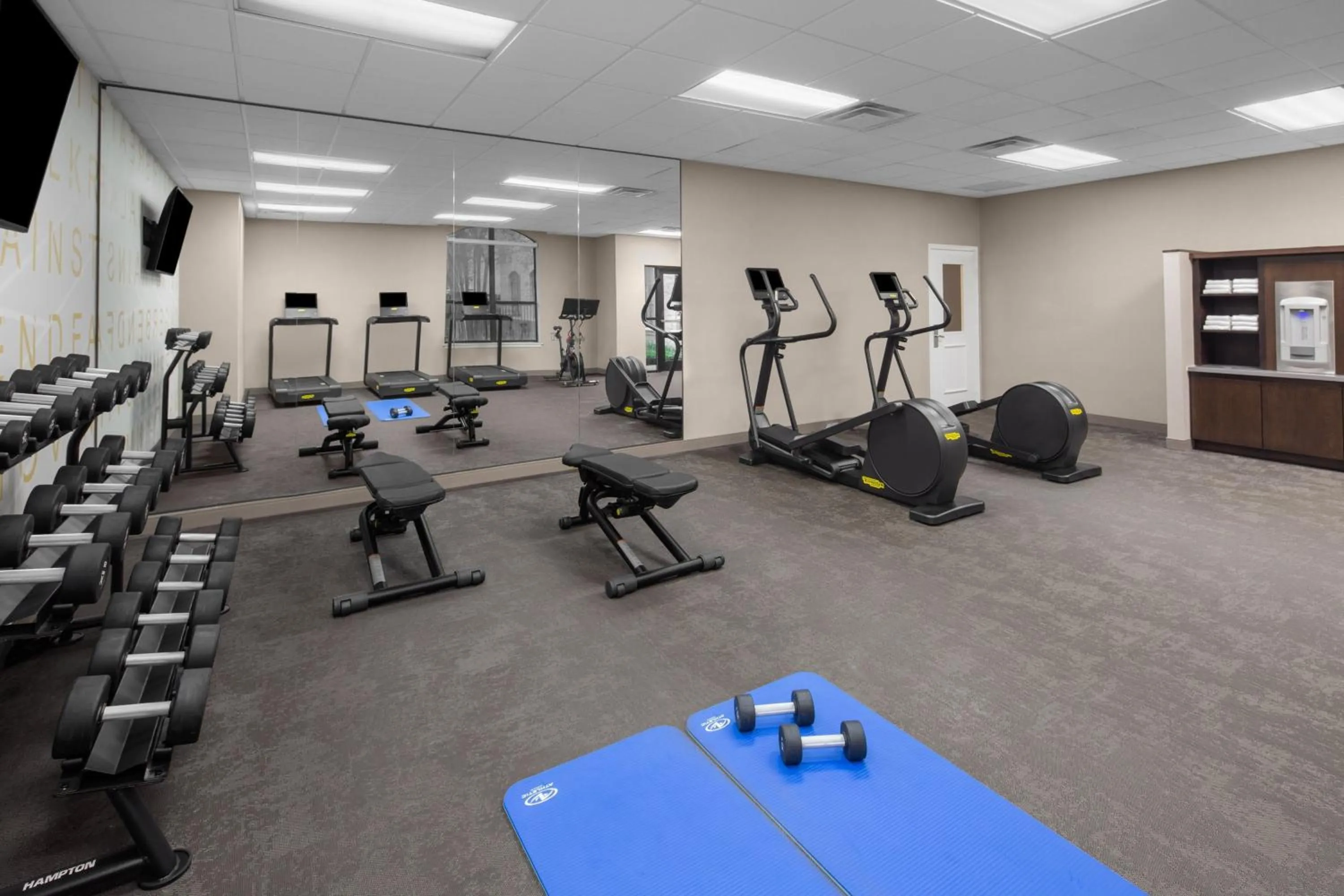 Fitness centre/facilities in Residence Inn Fort Worth Cultural District