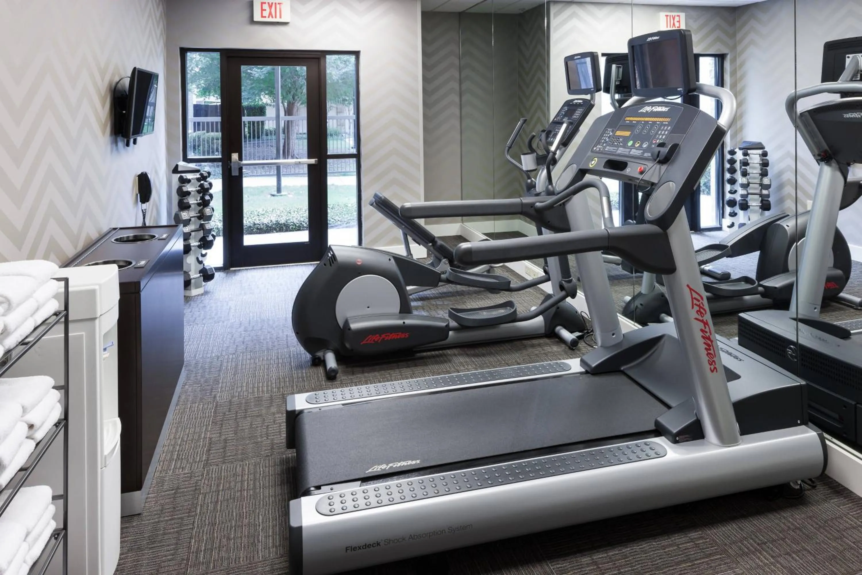 Fitness centre/facilities in Residence Inn Fort Worth Cultural District