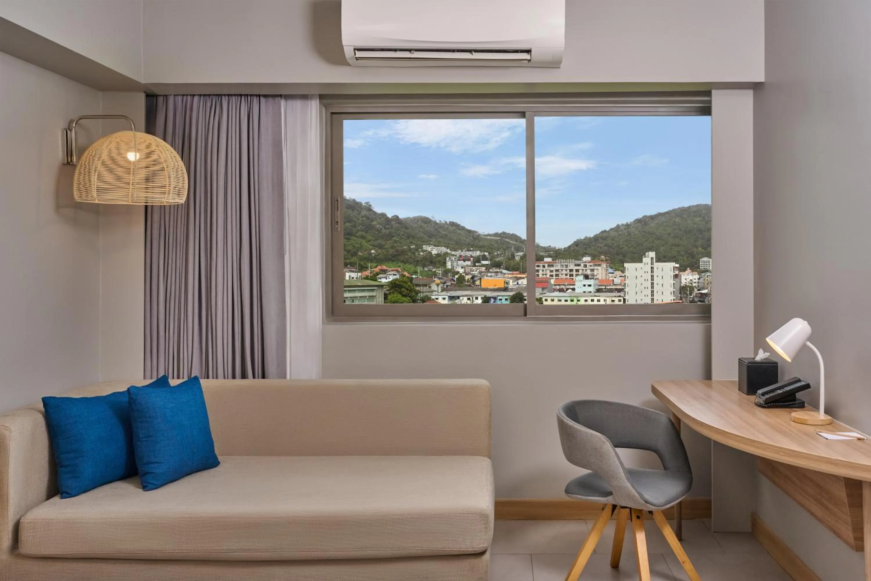 Seating area in Mercure Phuket Patong Journeyhub