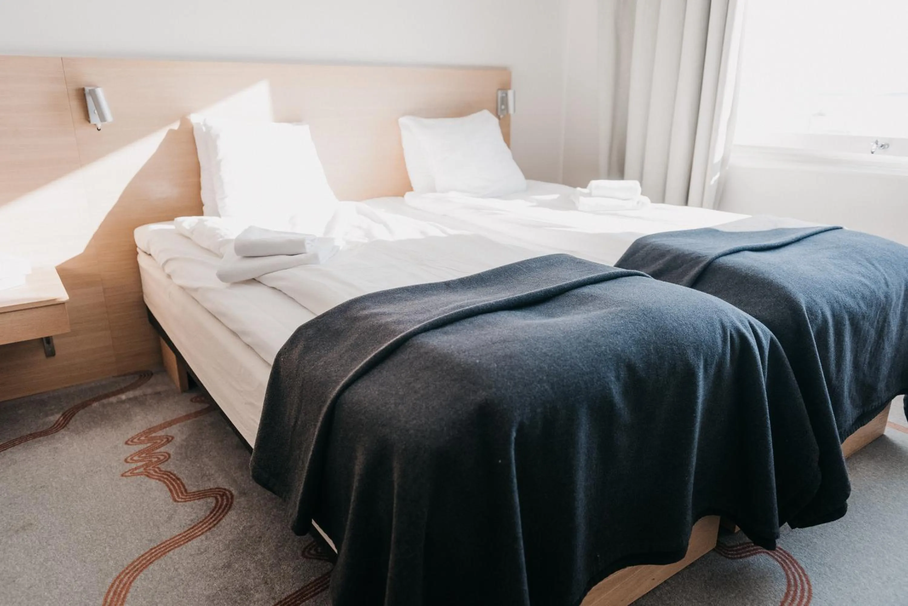 Bed in Tärnaby Fjällhotell