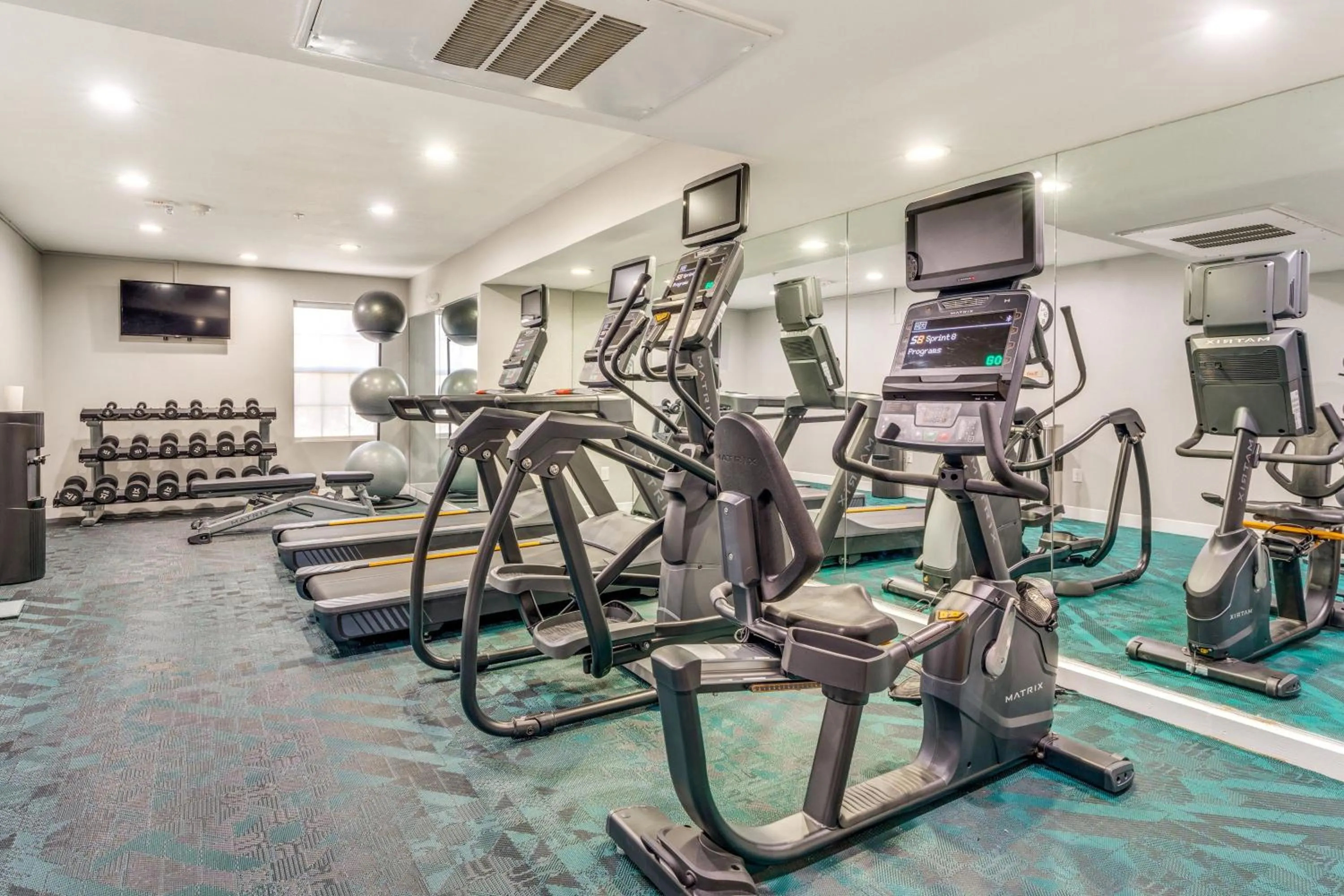 Fitness centre/facilities in TownePlace Suites Dallas Arlington North
