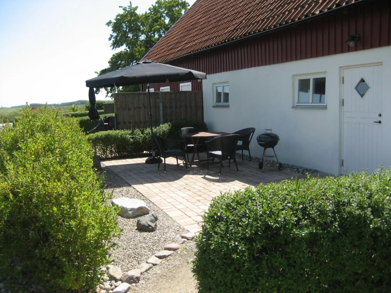 Patio in Gårdsboende