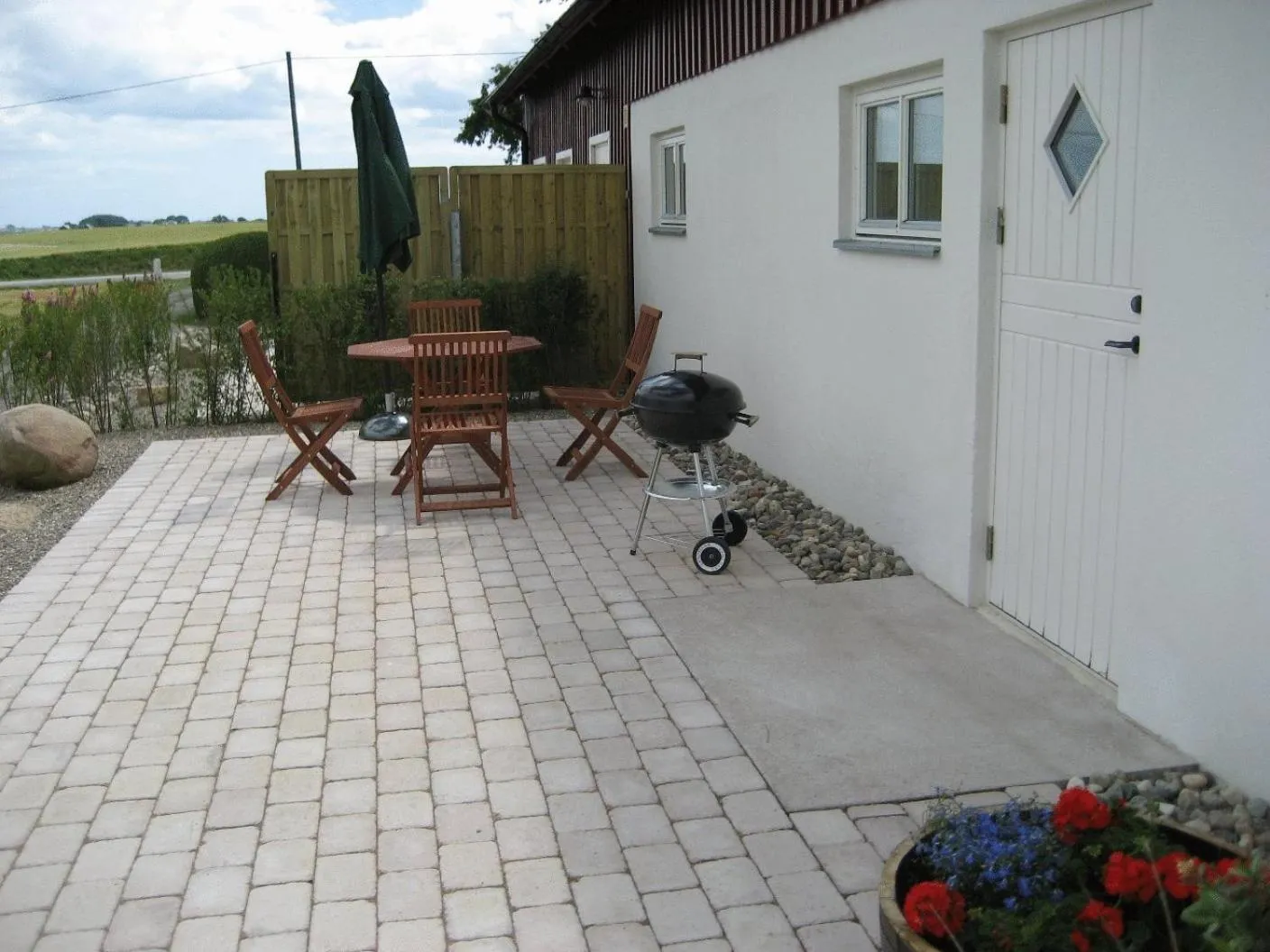 Patio in Gårdsboende