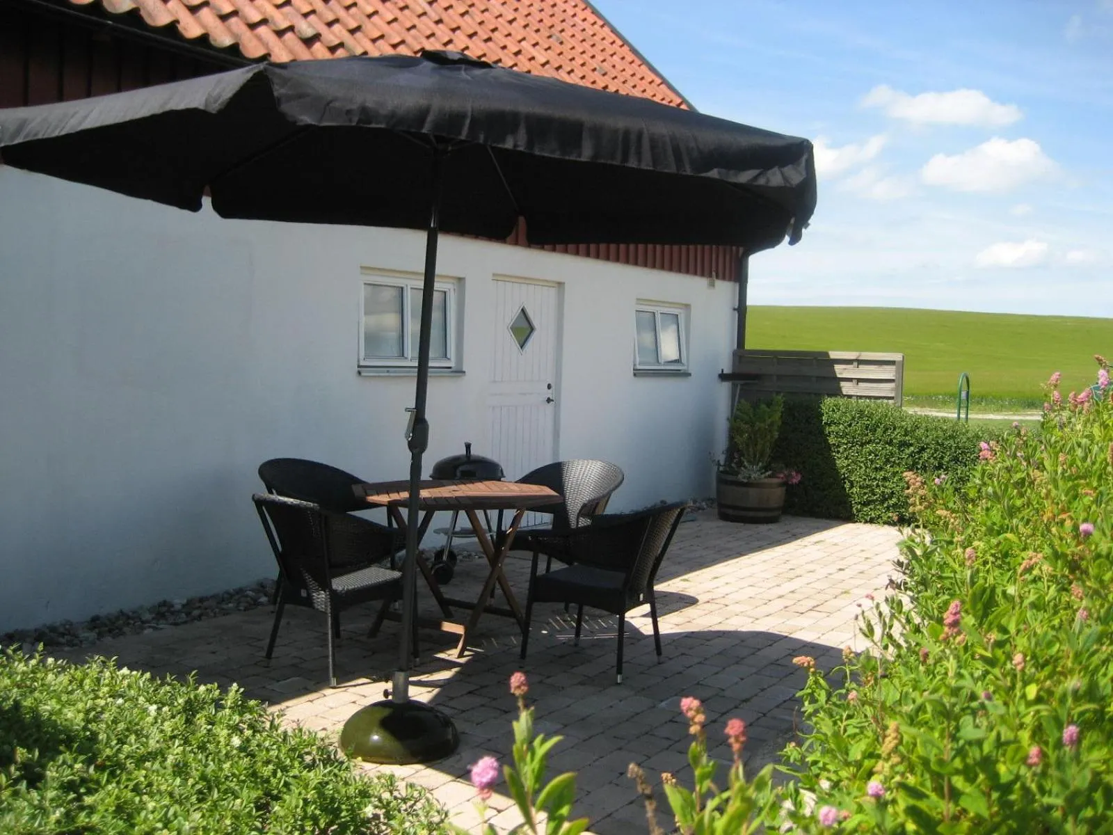 Patio in Gårdsboende