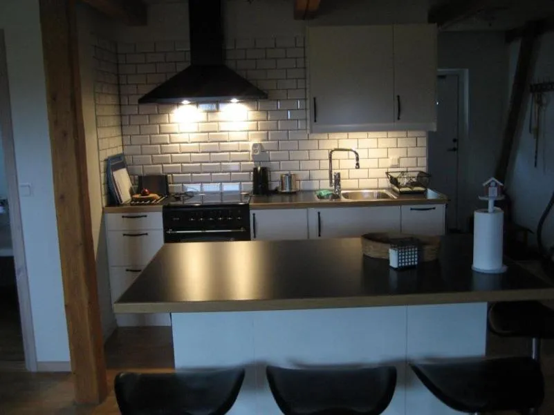 Kitchen or kitchenette in Gårdsboende