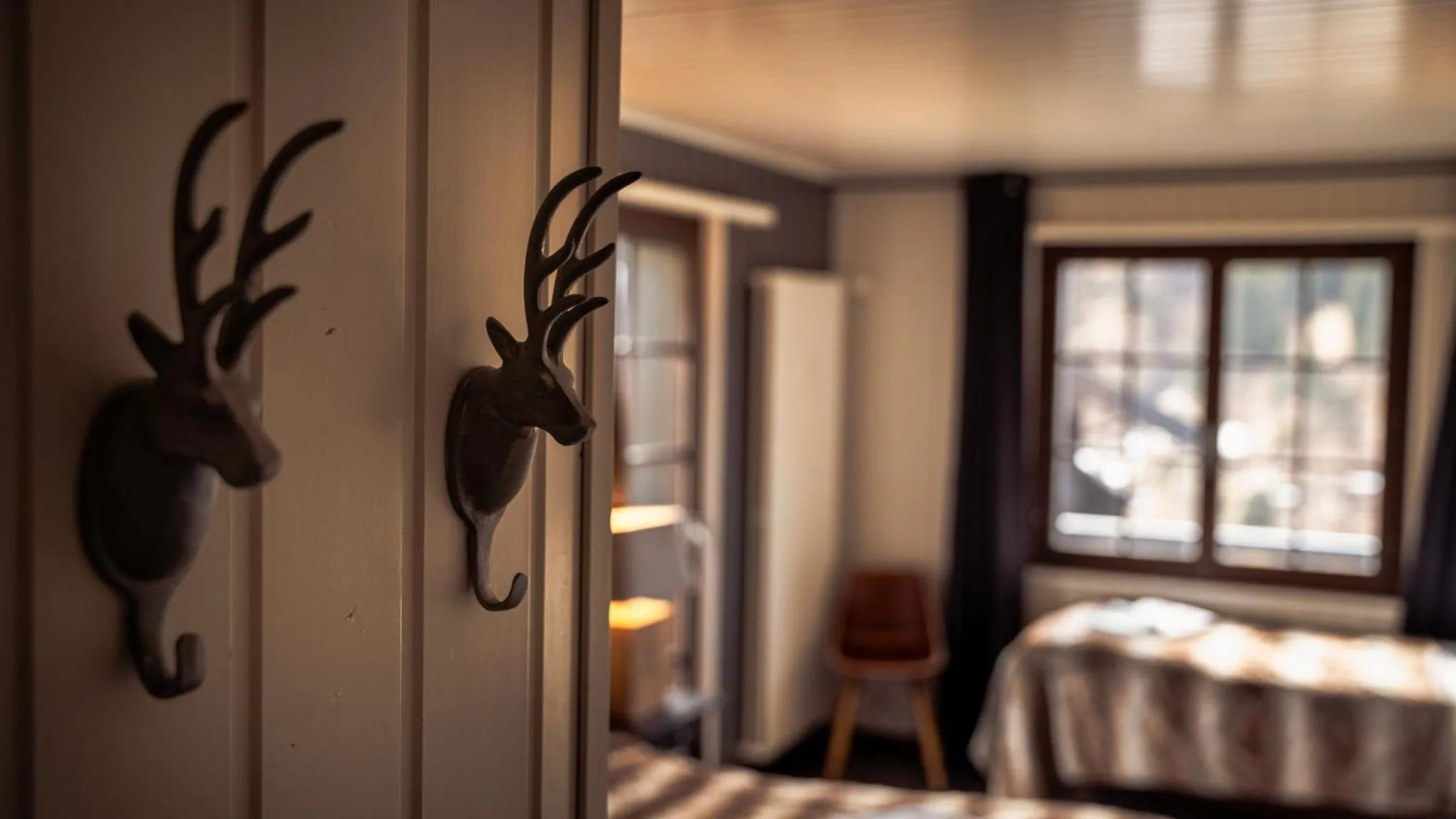 Bed in Champoussin Lodge