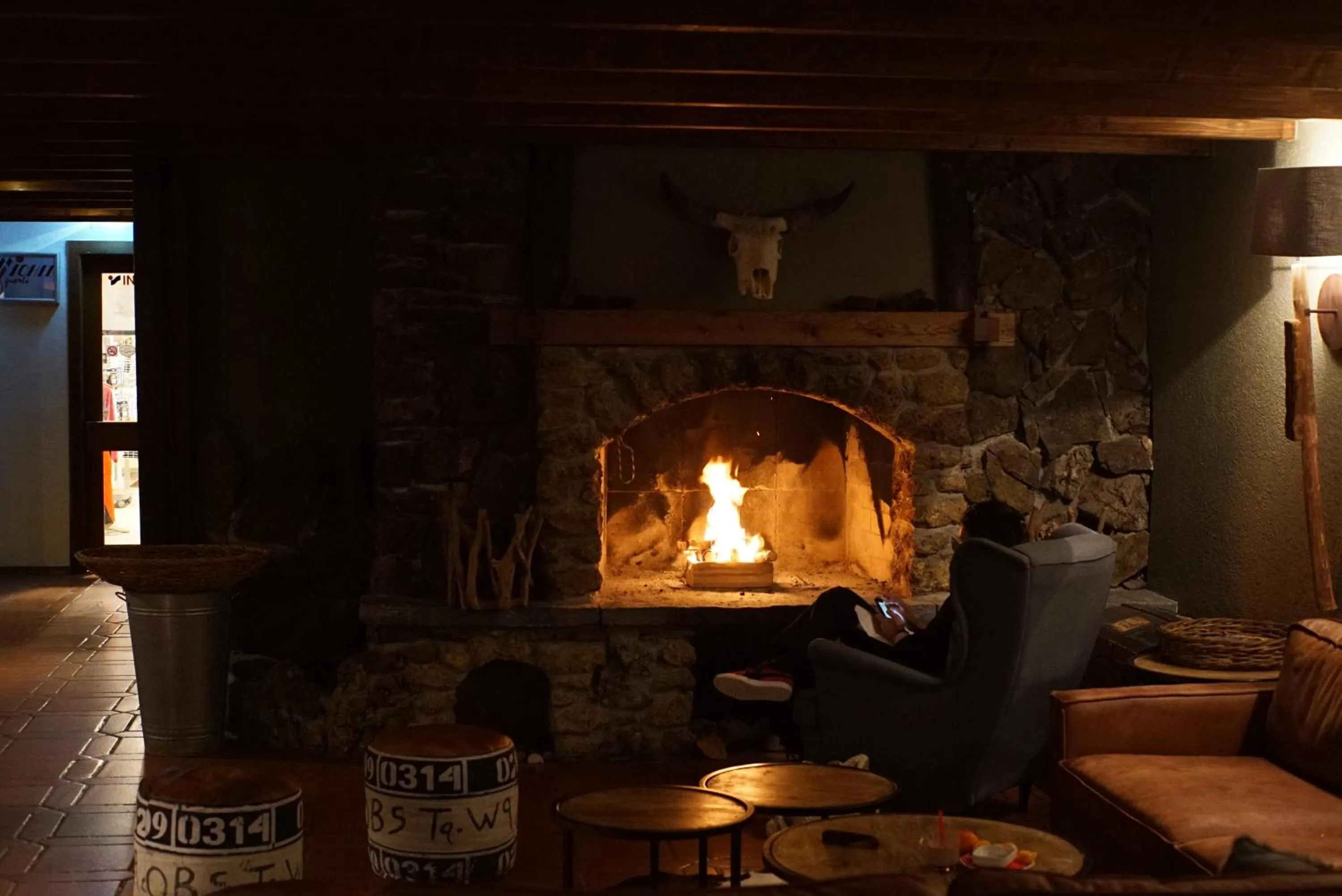 Lounge or bar in Champoussin Lodge