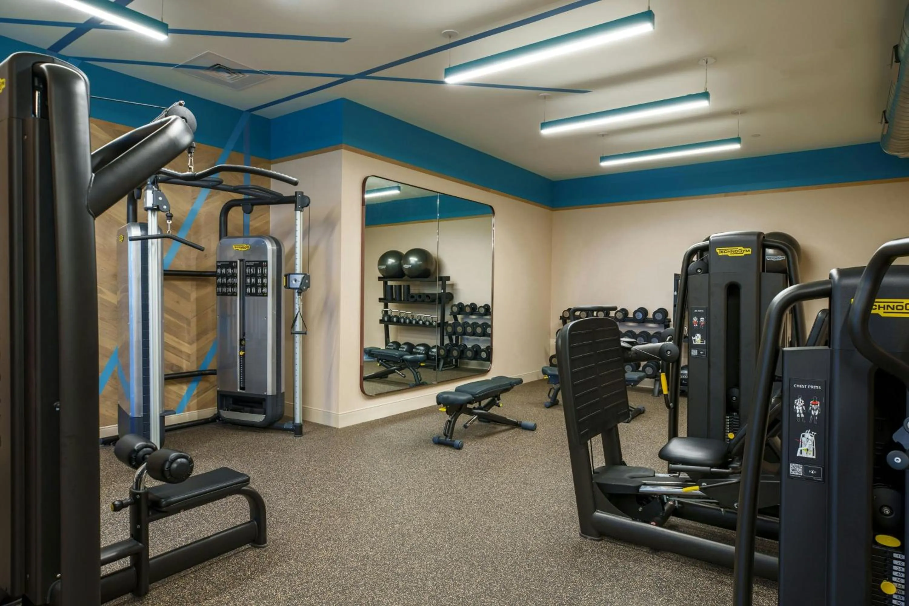 Fitness centre/facilities in Renaissance Meadowlands Hotel