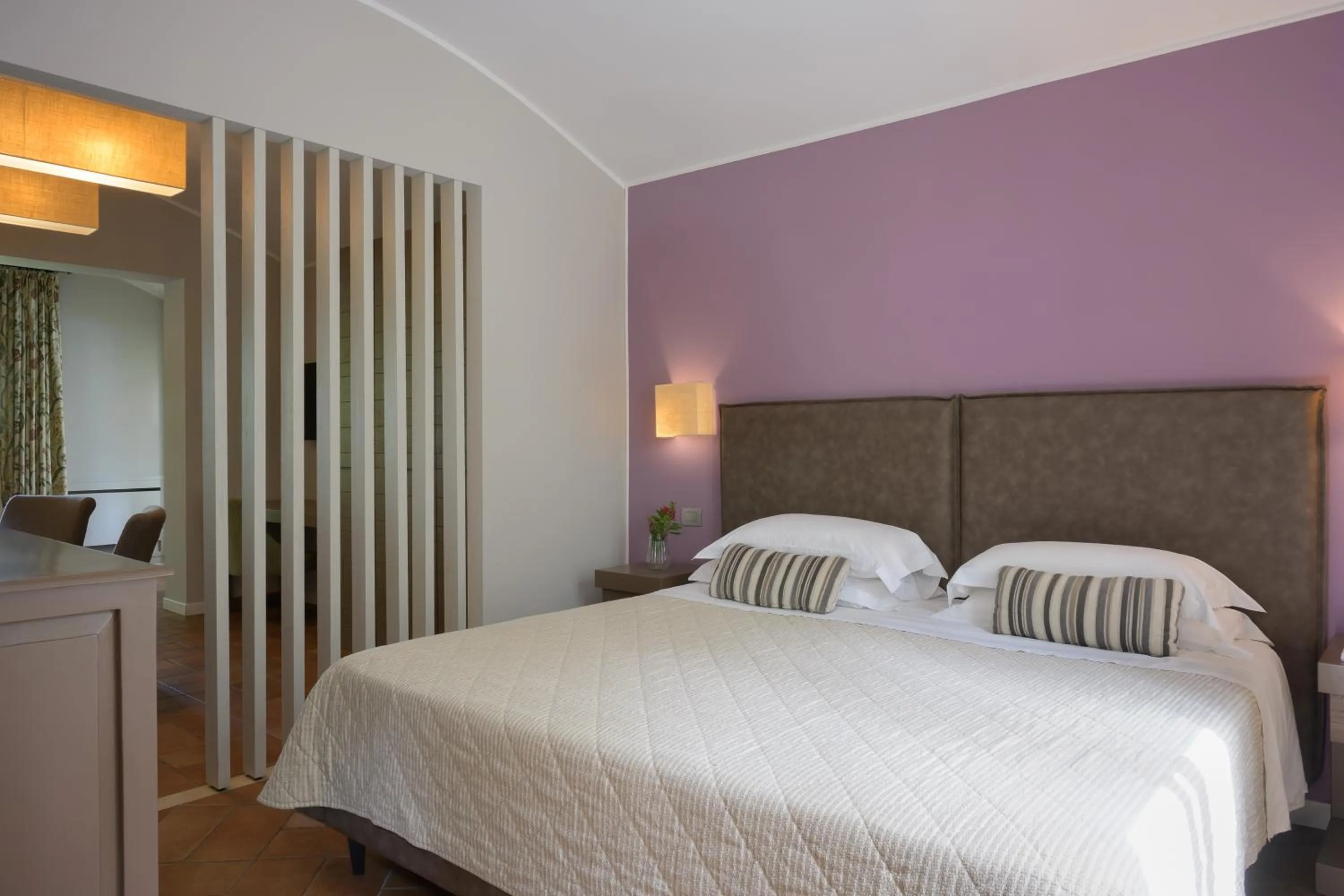 Bedroom, Bed in Altarocca Wine Resort Adults Only