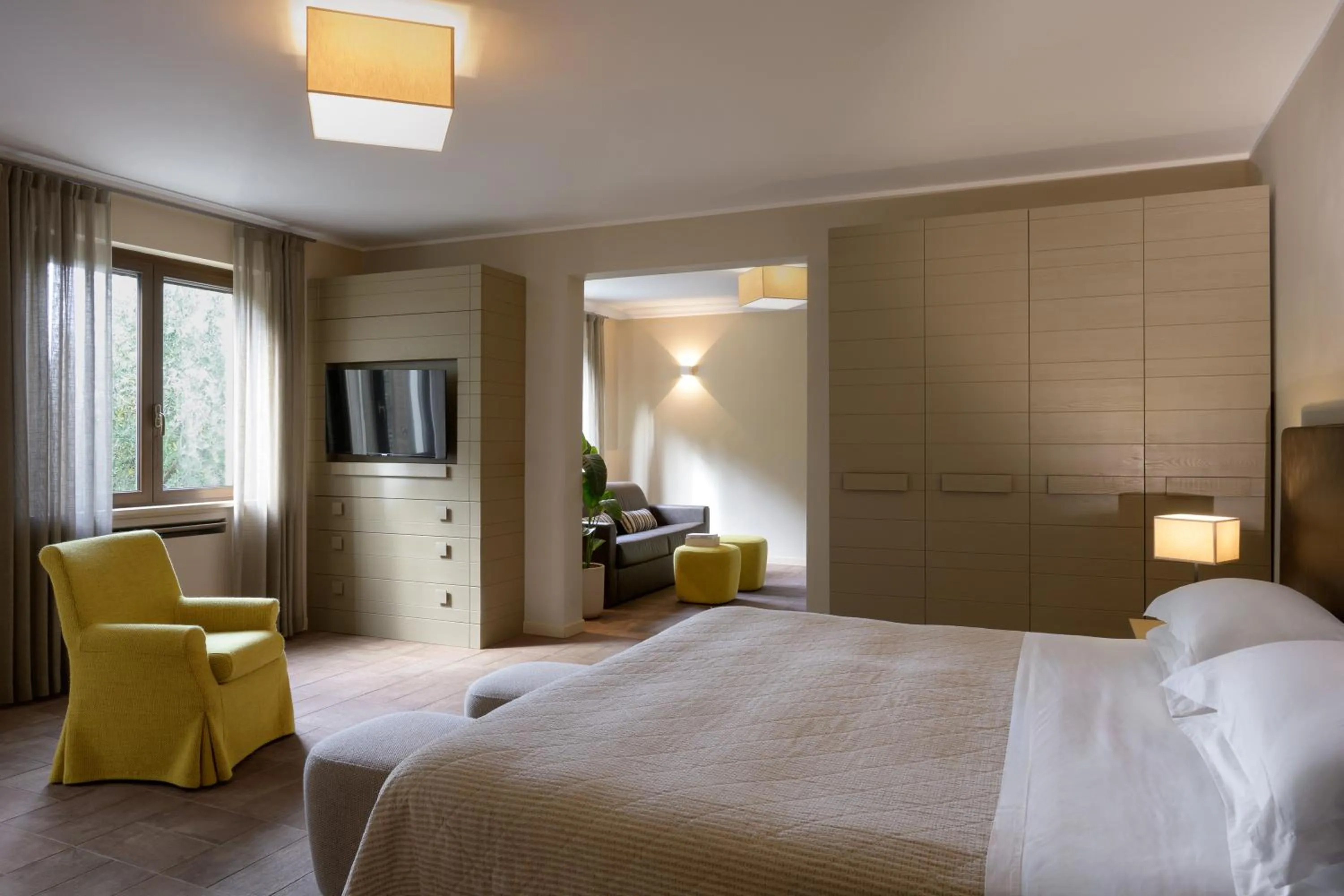 Bedroom, Bed in Altarocca Wine Resort Adults Only