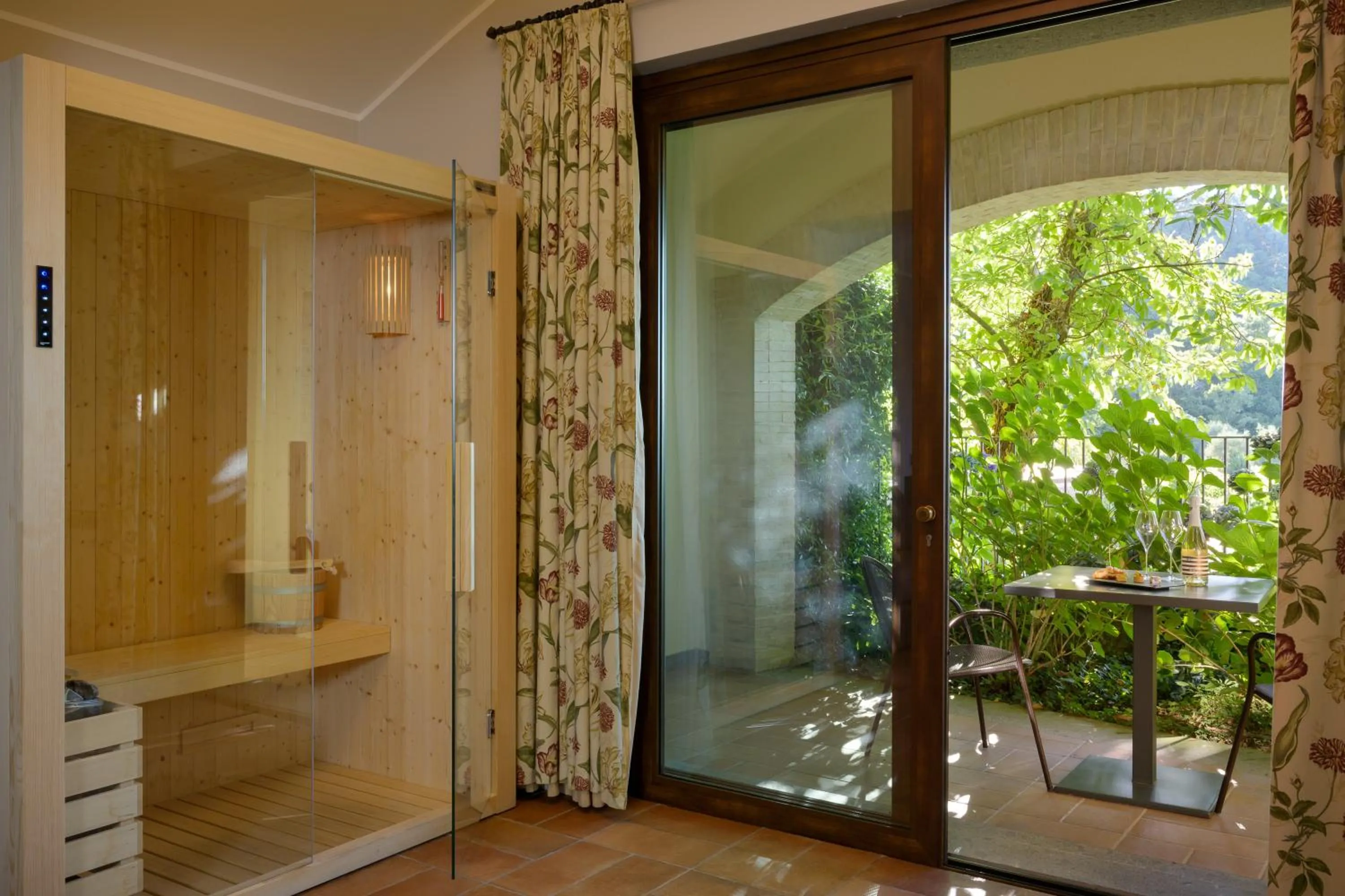 Sauna in Altarocca Wine Resort Adults Only