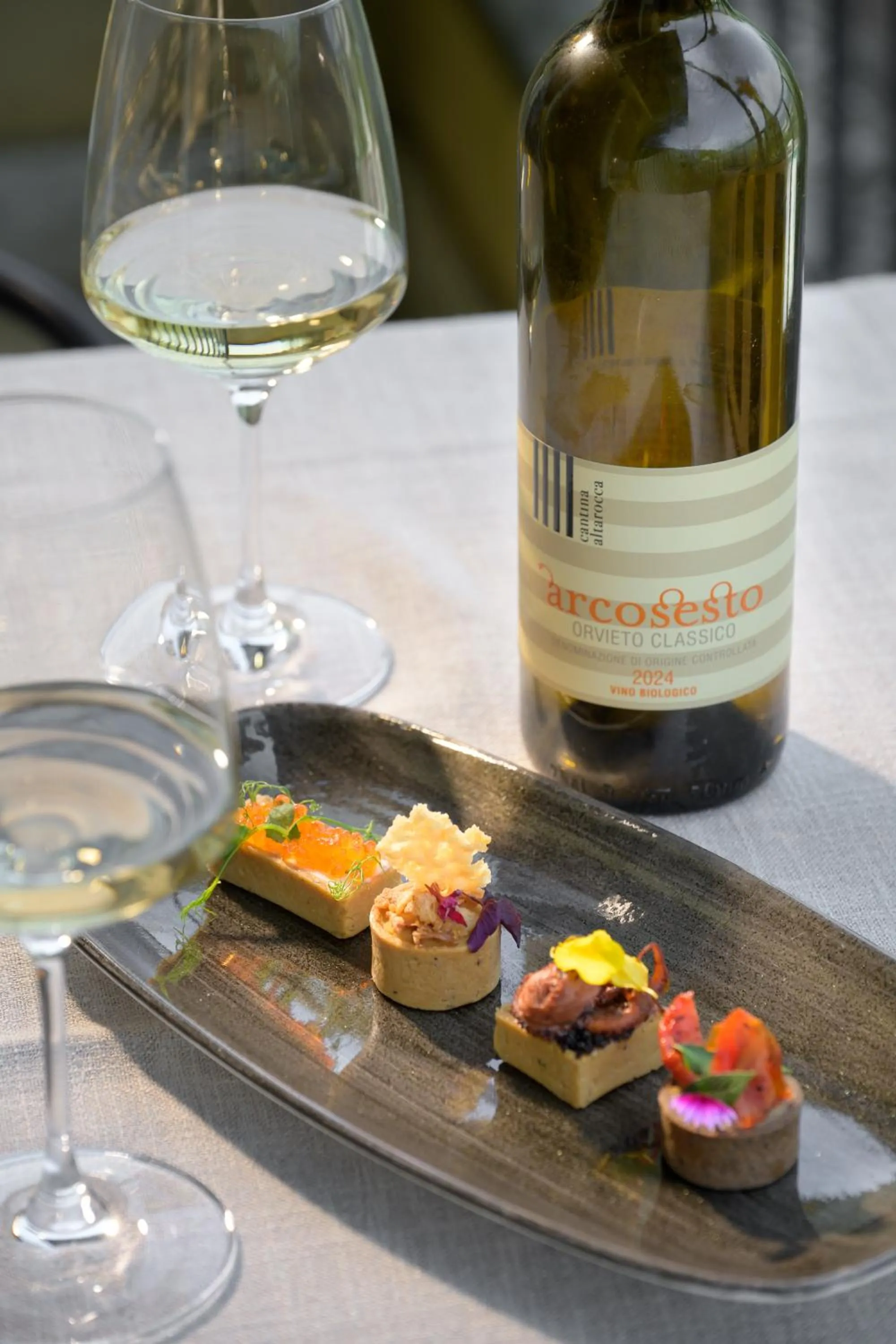 Food close-up in Altarocca Wine Resort Adults Only