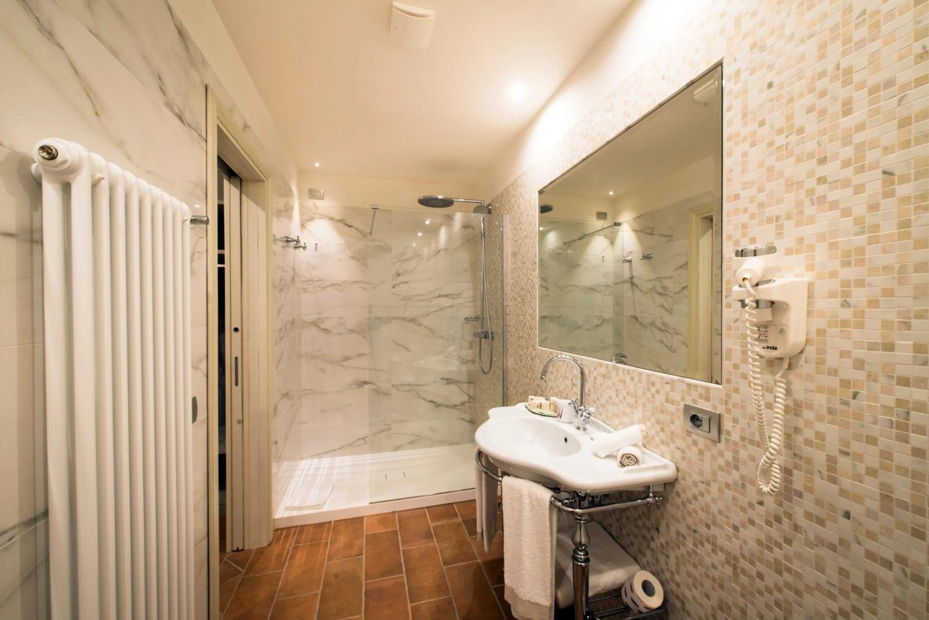 Shower in Altarocca Wine Resort Adults Only