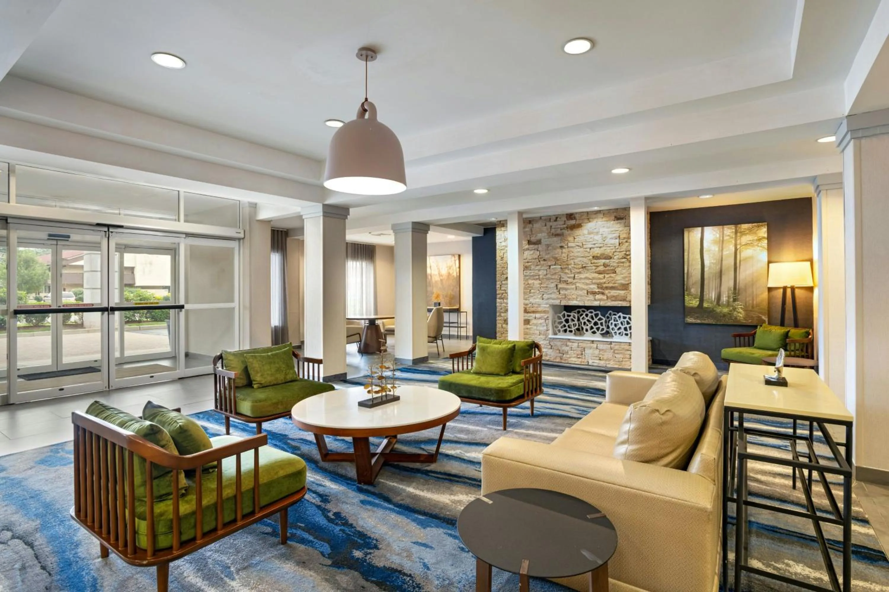 Lobby or reception in Fairfield Inn & Suites by Marriott Edison - South Plainfield