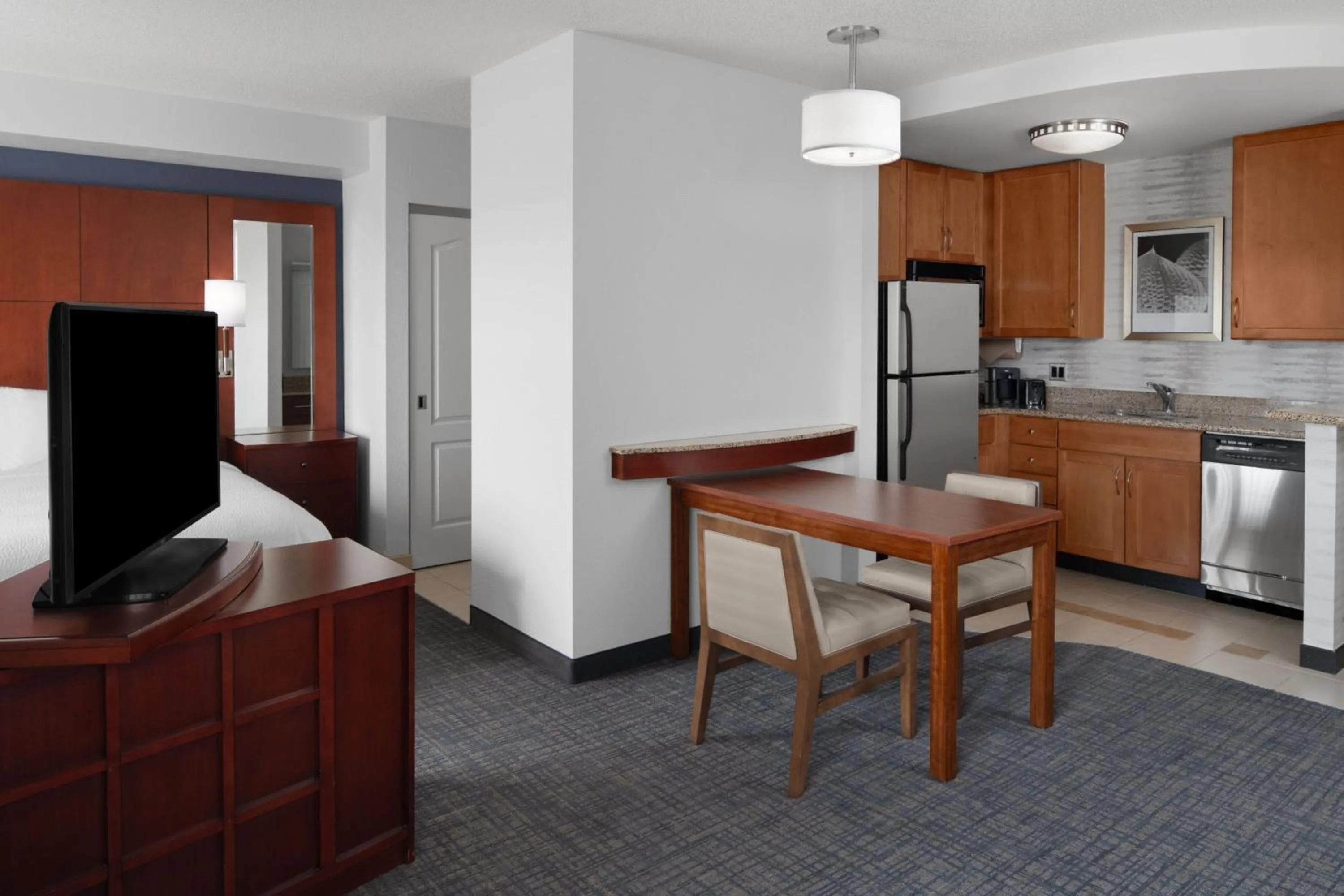 Kitchen or kitchenette in Residence Inn East Rutherford Meadowlands