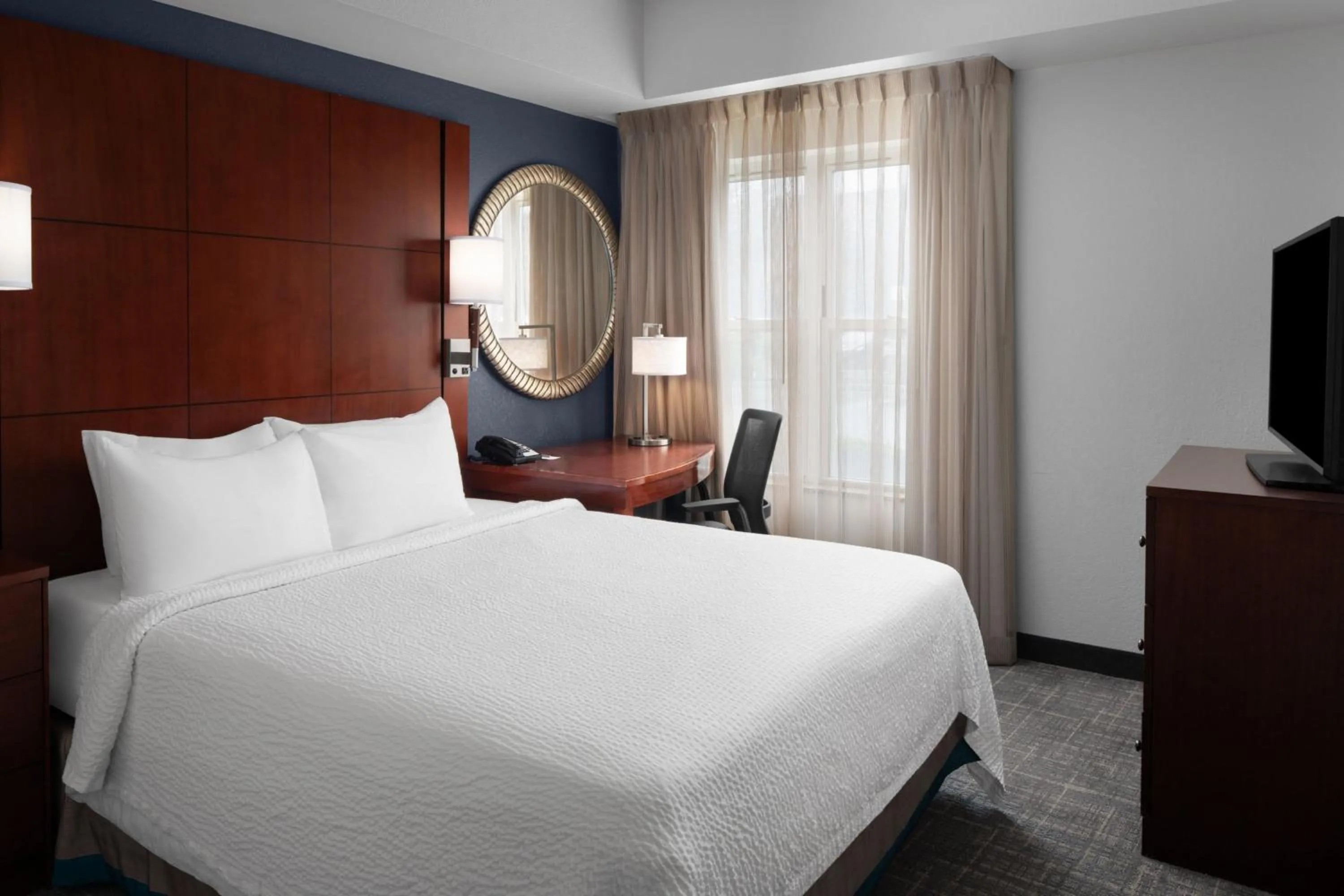 Bedroom, Bed in Residence Inn East Rutherford Meadowlands