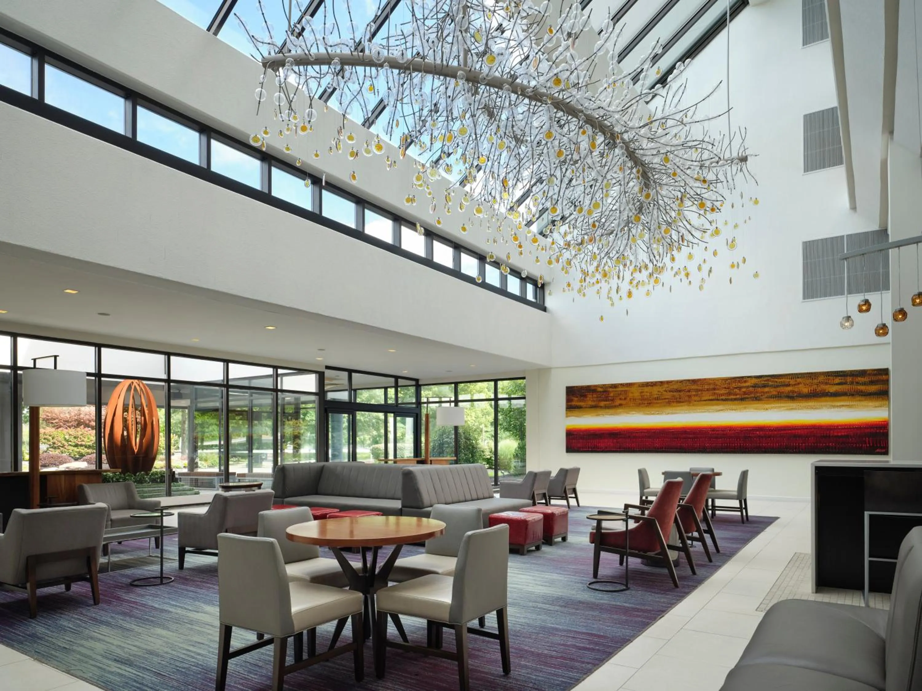 Lobby or reception in Hanover Marriott