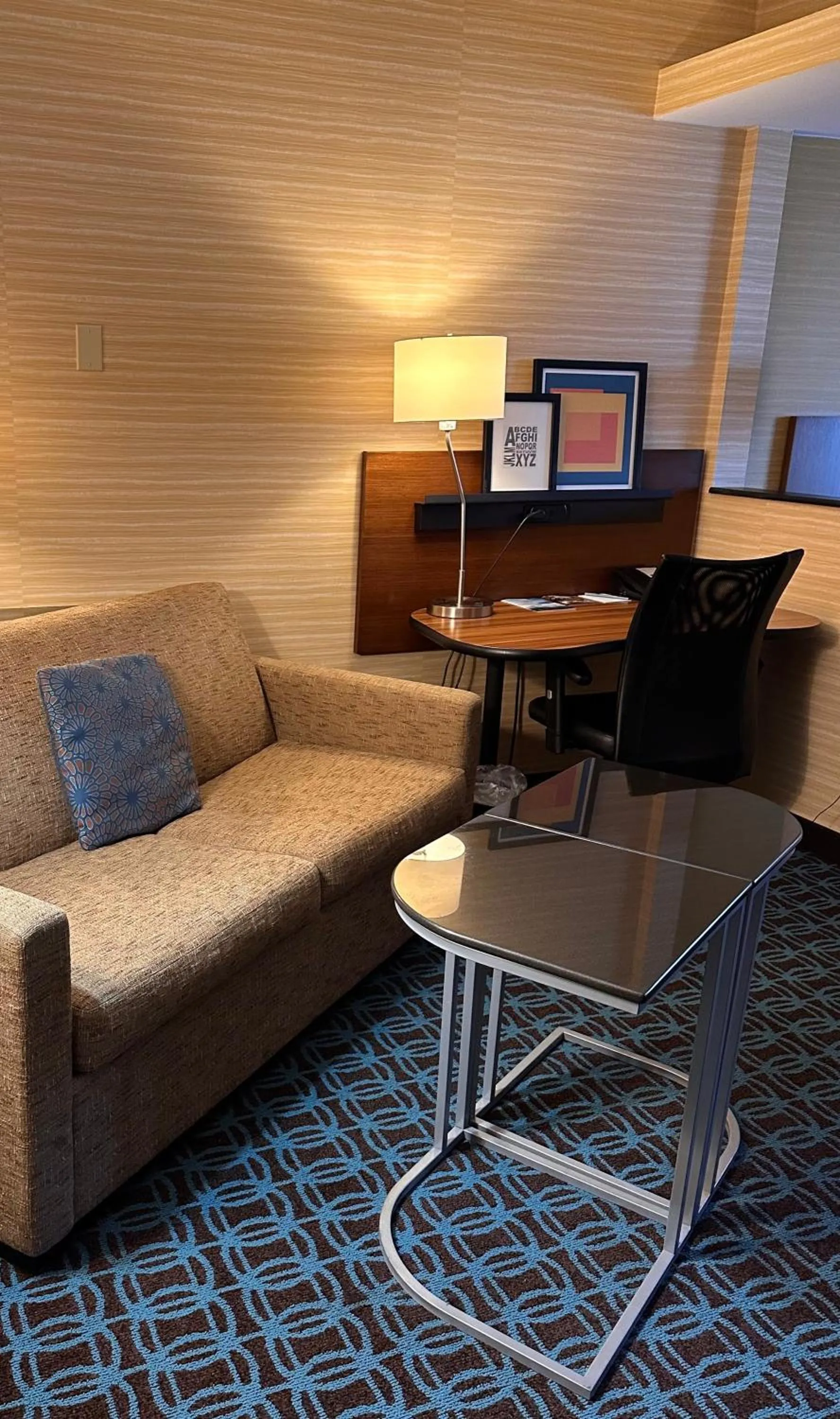 Seating area in Fairfield Inn & Suites Parsippany