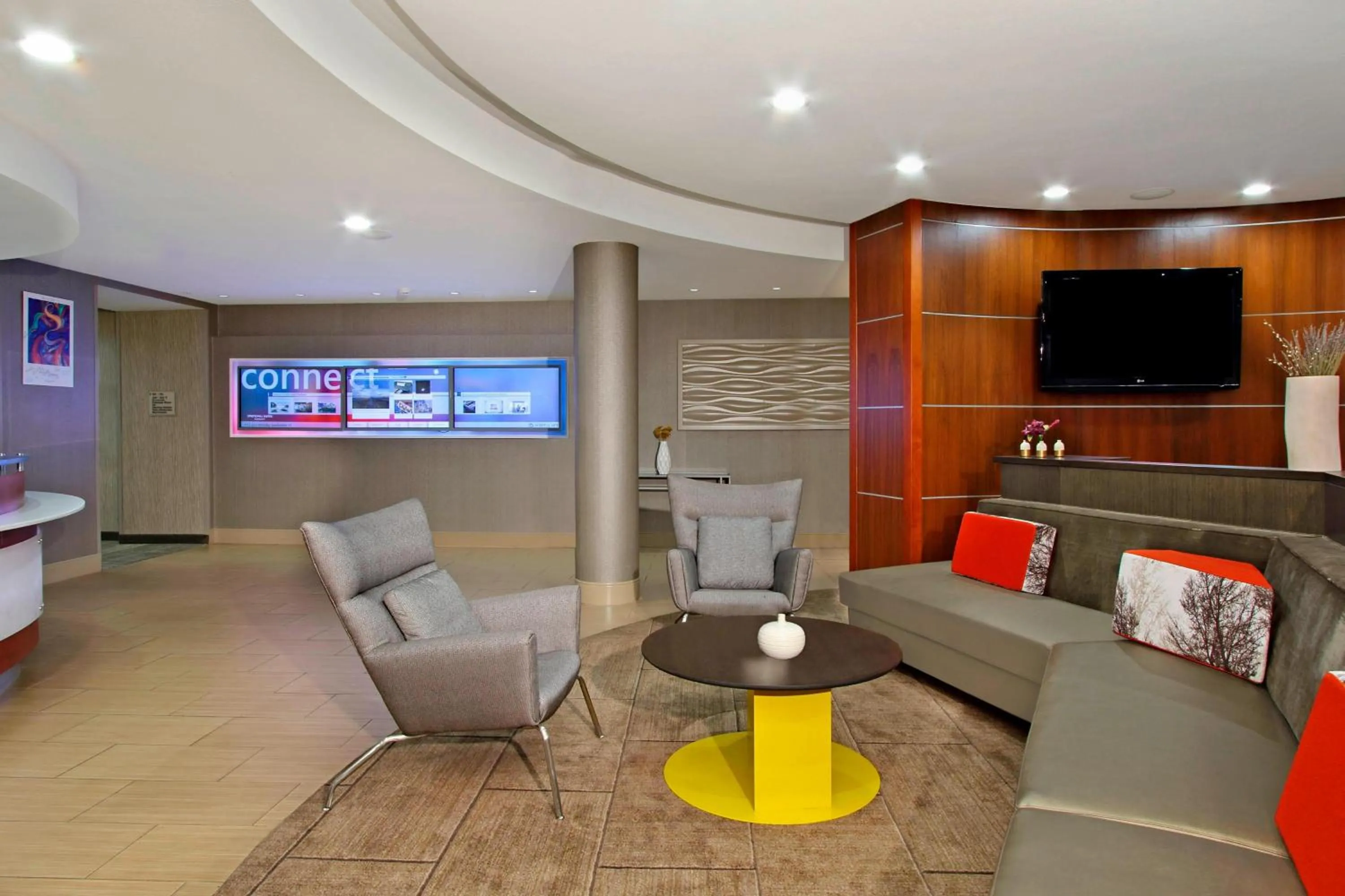 Lobby or reception in SpringHill Suites by Marriott Madera