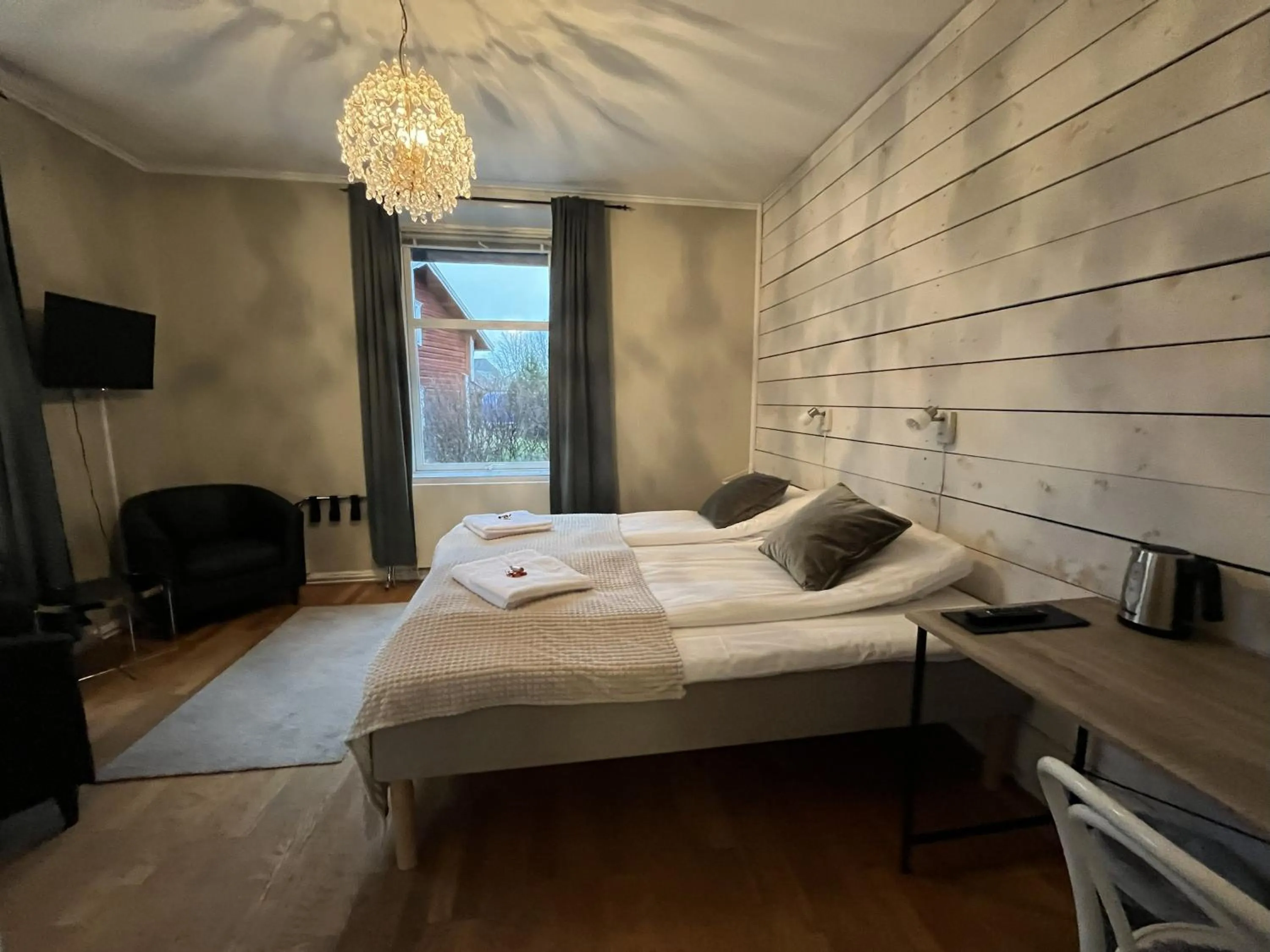 Bed in Hotell Strandvillan Orsa