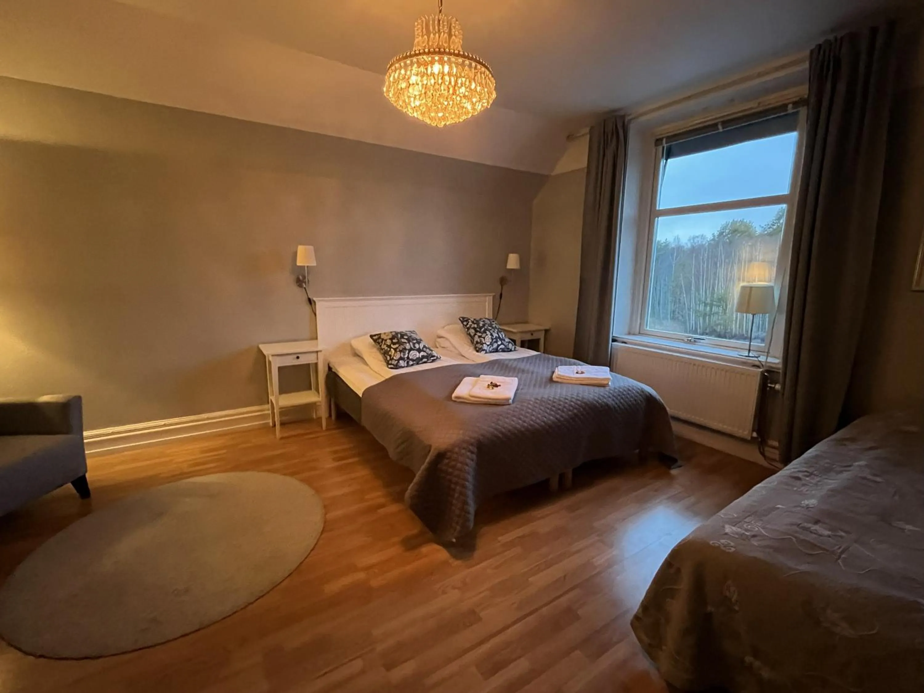 Bed in Hotell Strandvillan Orsa