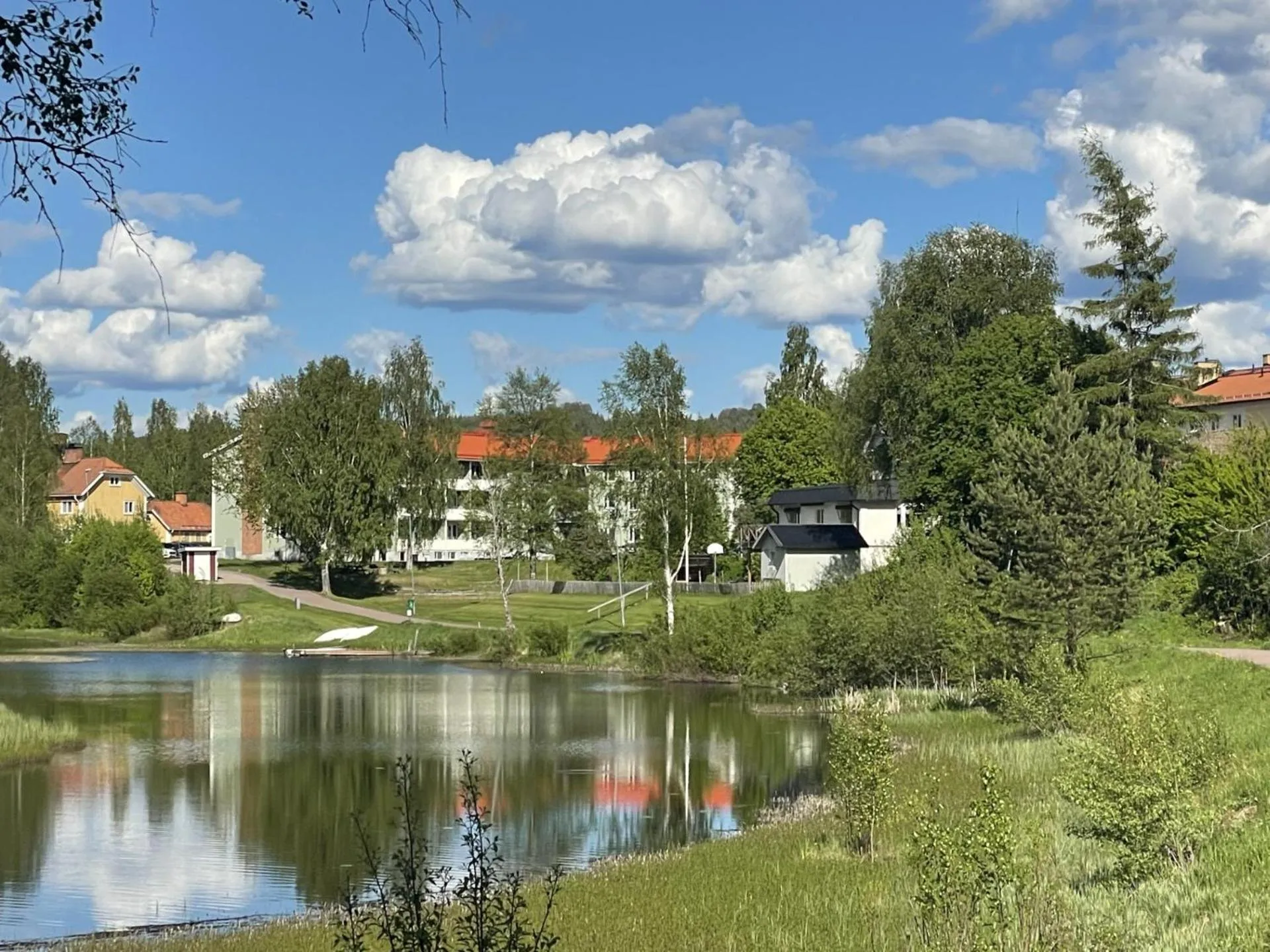 Natural landscape in Hotell Strandvillan Orsa