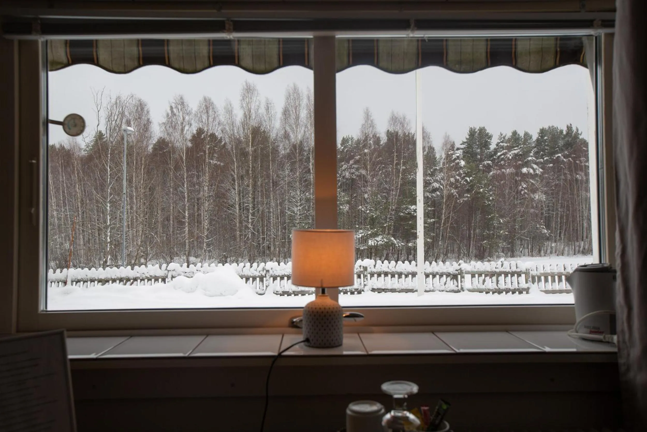 Winter in Hotell Strandvillan Orsa