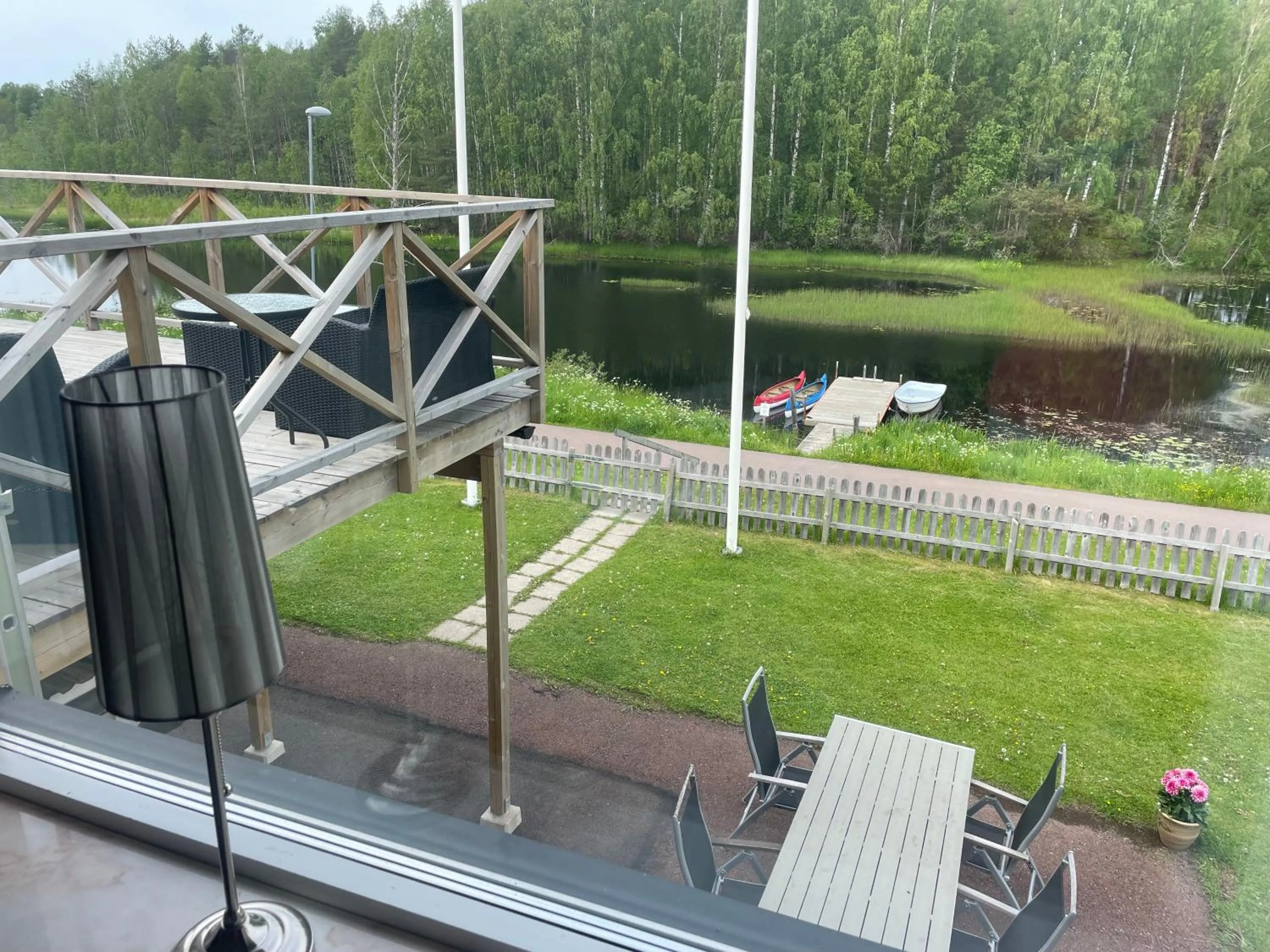 Natural landscape in Hotell Strandvillan Orsa