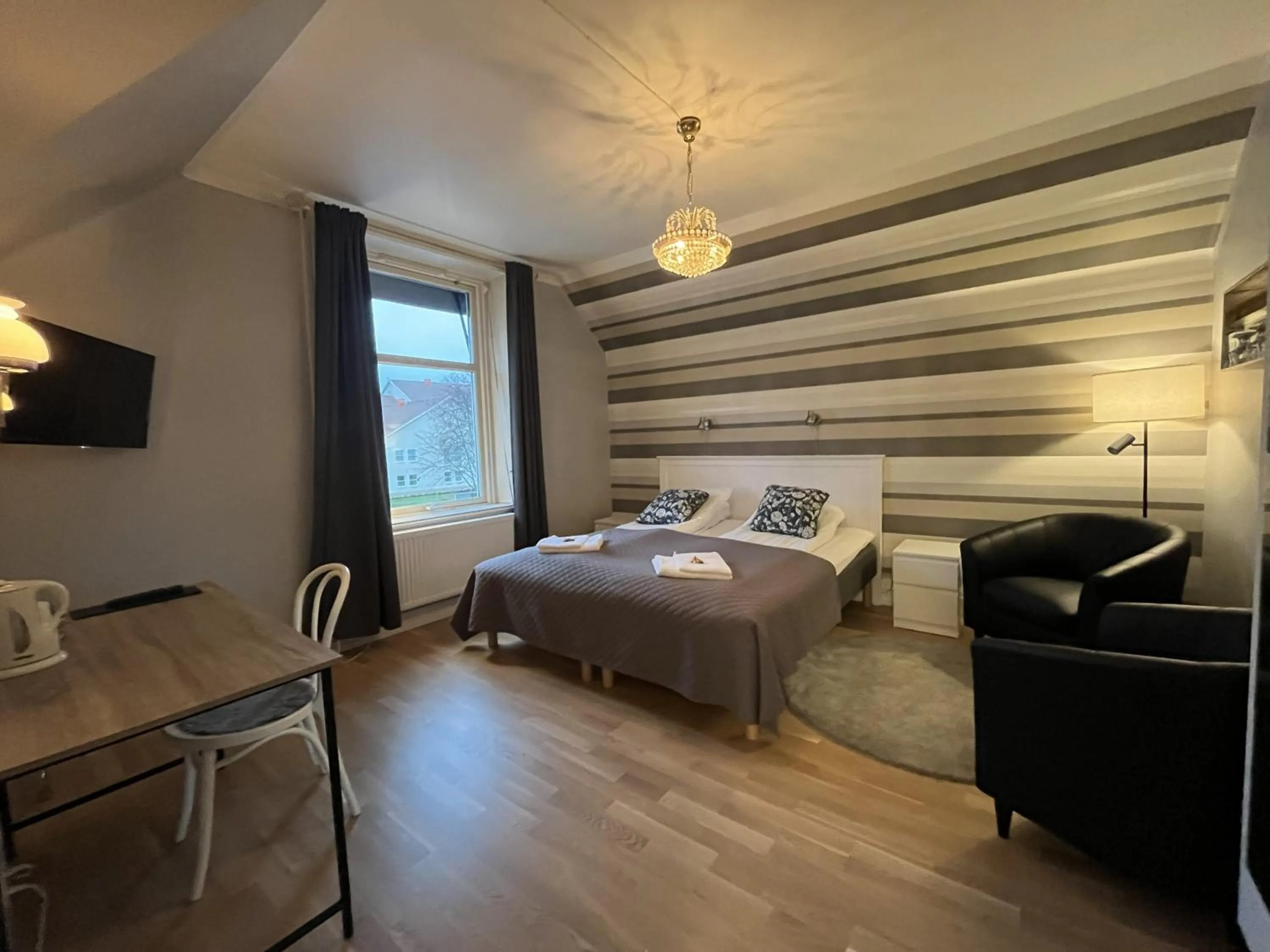 Bed in Hotell Strandvillan Orsa